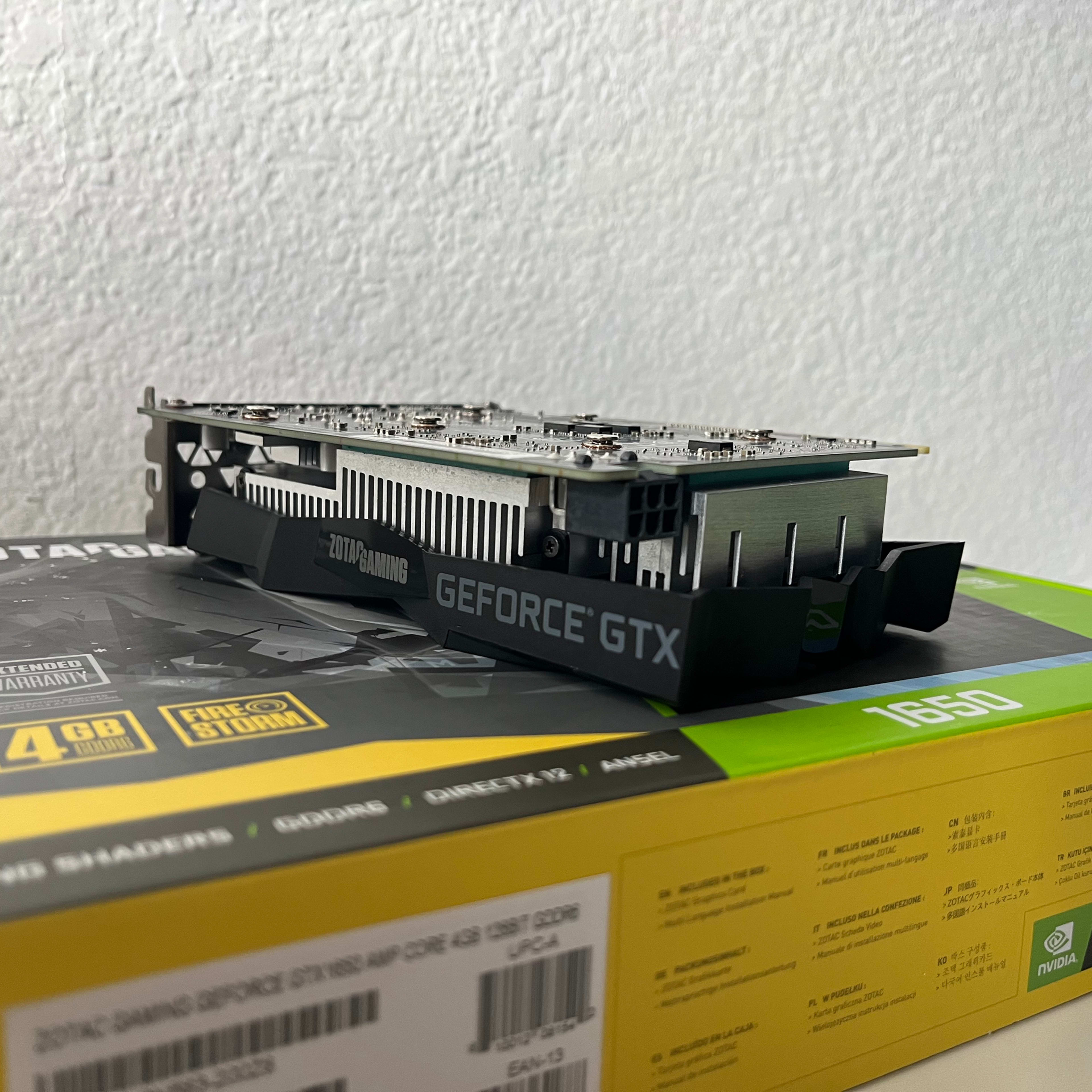 ZOTAC Gaming GeForce GTX 1650 AMP CORE 4GB