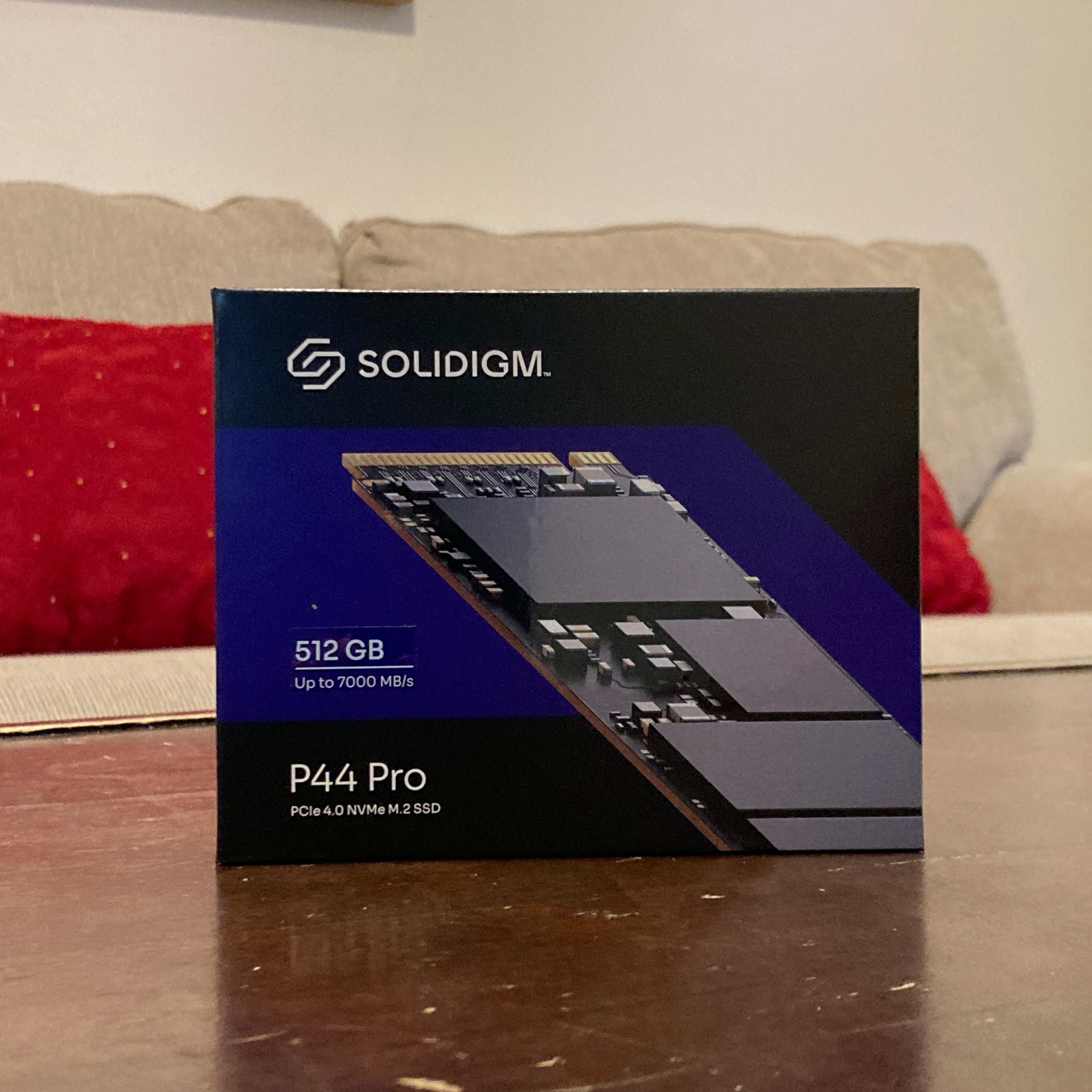 Solidigm P44 Pro 512GB M.2 2280 PCIe 4.0 NVMe SSD