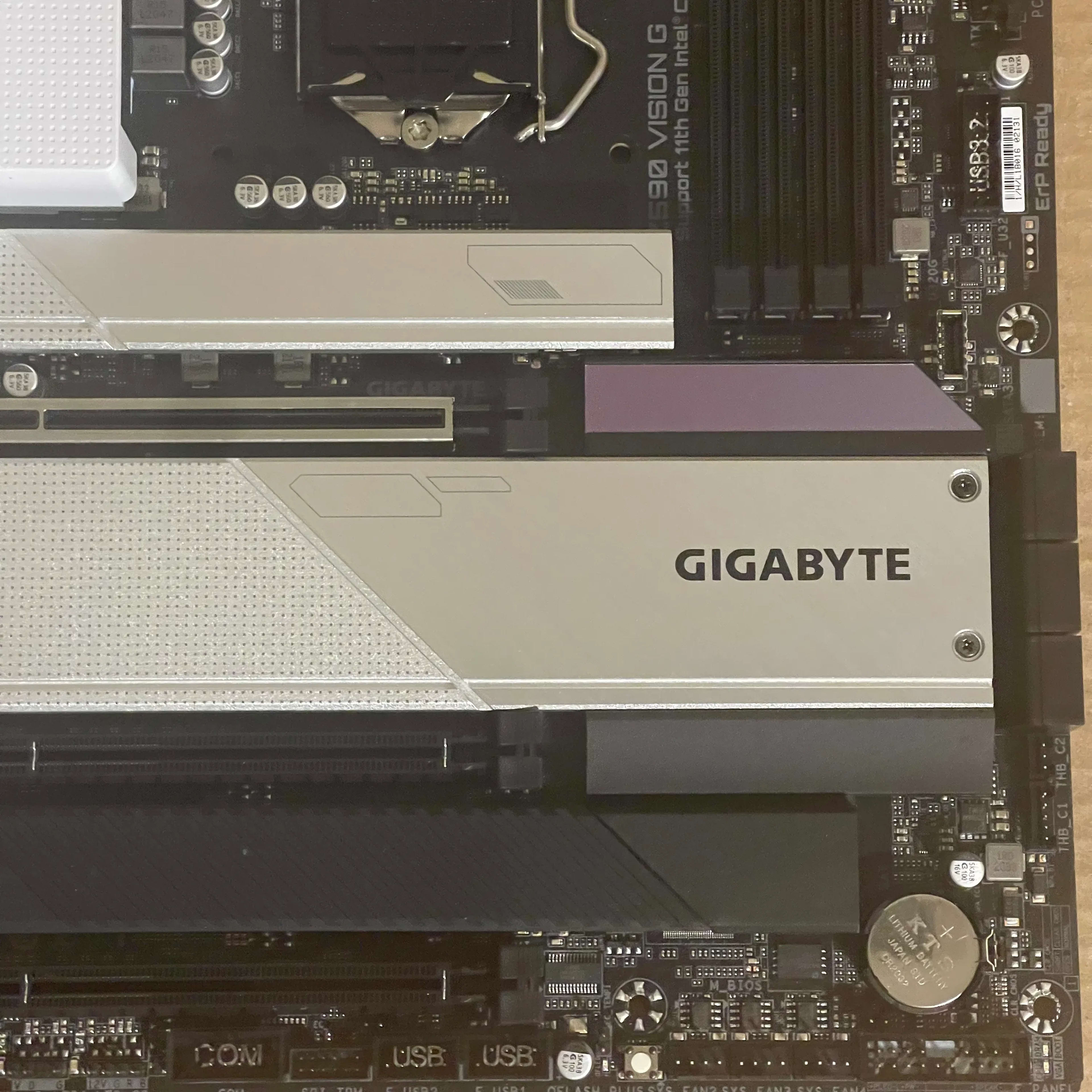 Factory Refurbished, Gigabyte Z590 Vision G LGA 1200 ATX