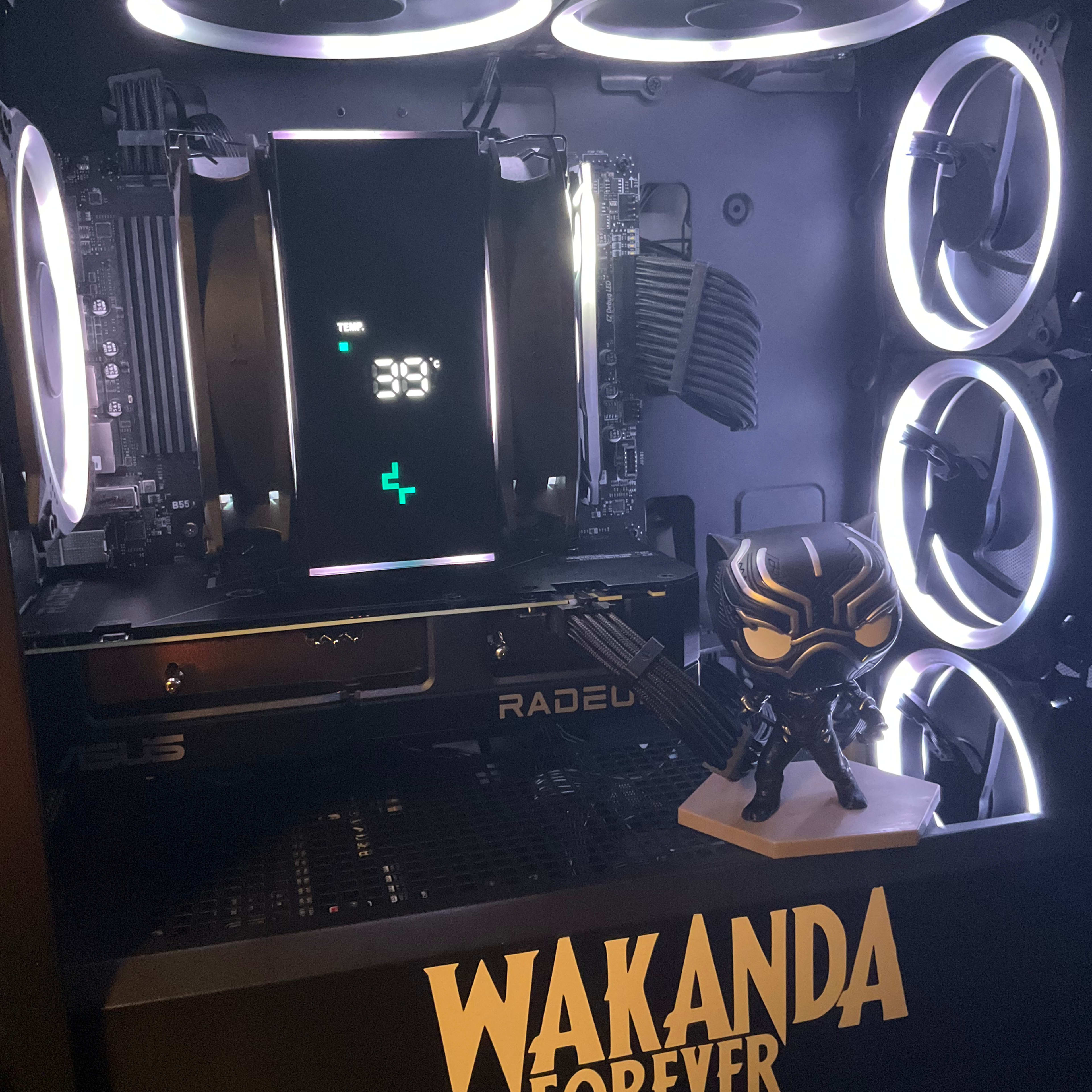 🐆PRO LEVEL BLACK⚫️PANTHER GAMING PC⚫️