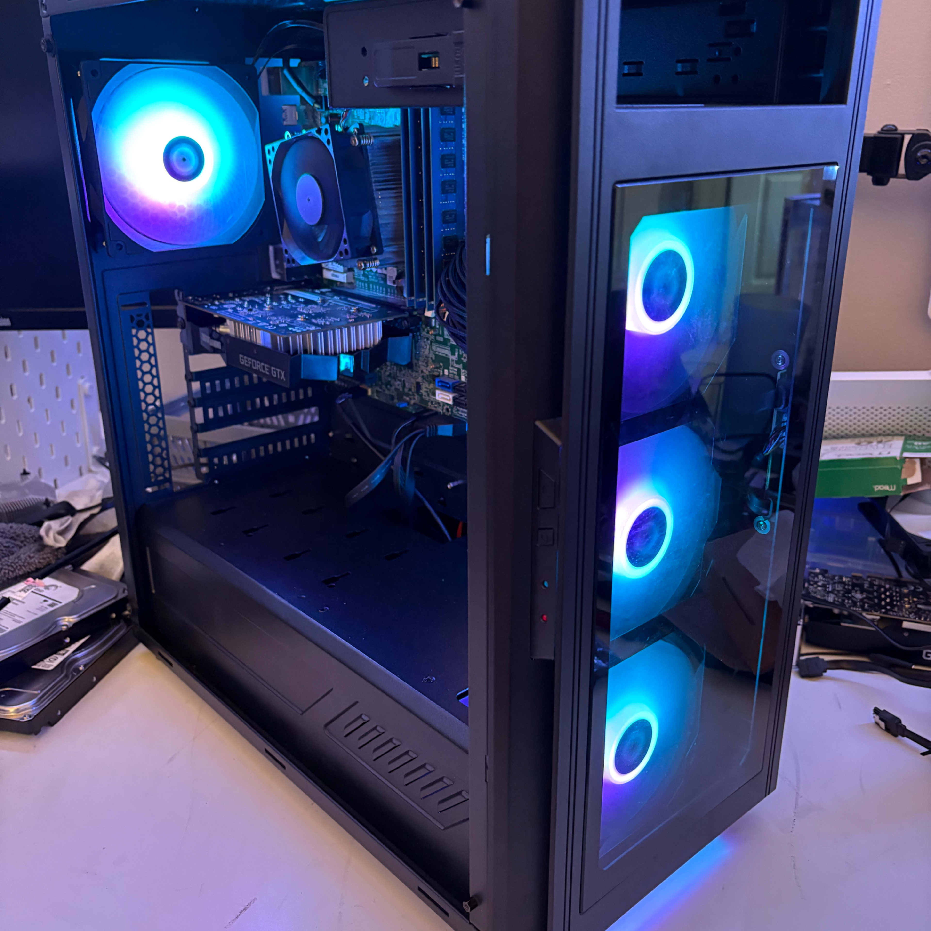 GTX-1650装着ゲーミングPC○i7-4790/新SSD+BD/メモリ16G