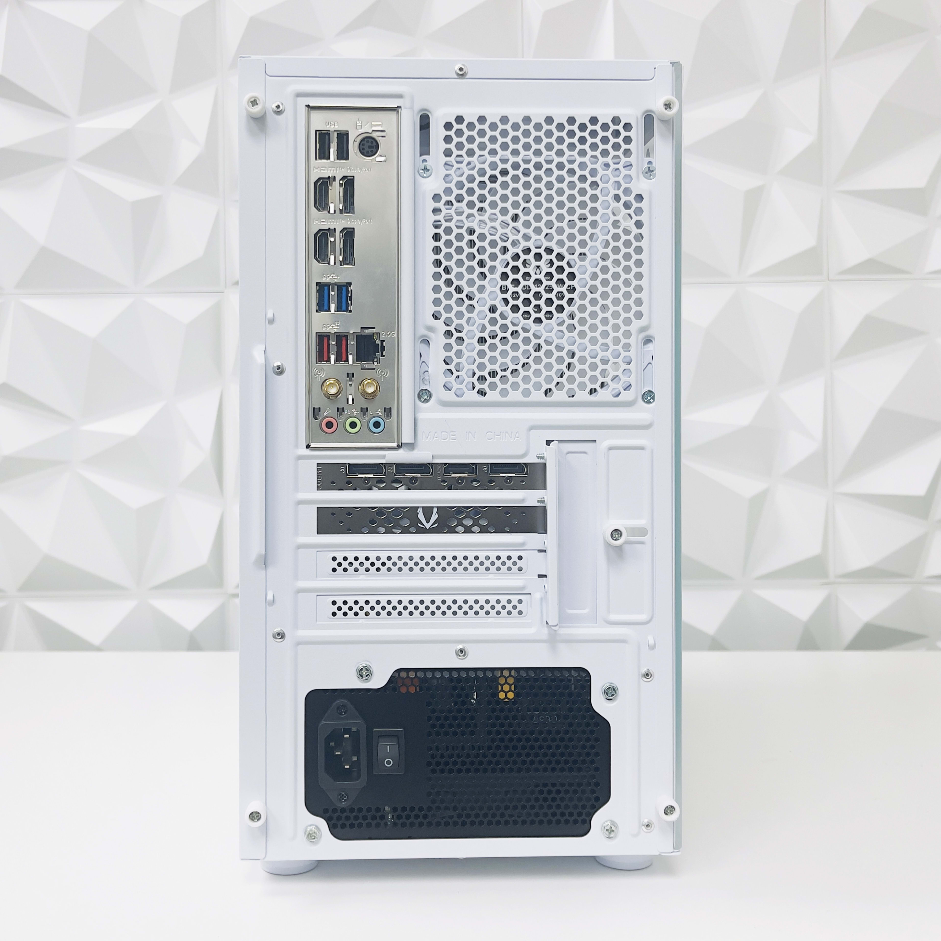 🚀 The Explorer 2 White Gaming PC 🚀 RTX 4060 8GB | i5-12400F | 16GB DDR4 | 1T M.2 | Windows 11 Home