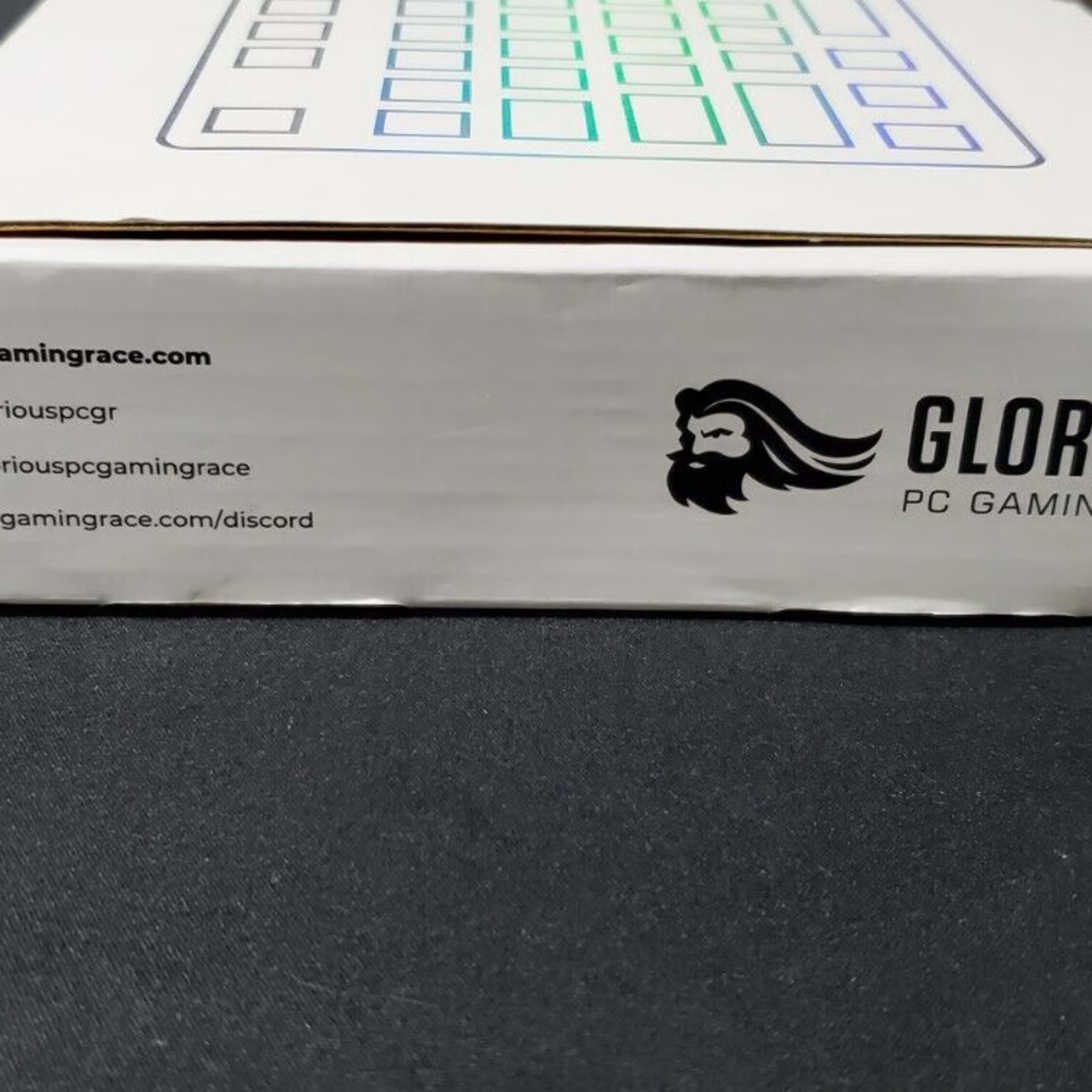 Glorious GMMK TKL Modular Mechanical Keyboard (White/Silver) (Gateron Brown Switches)