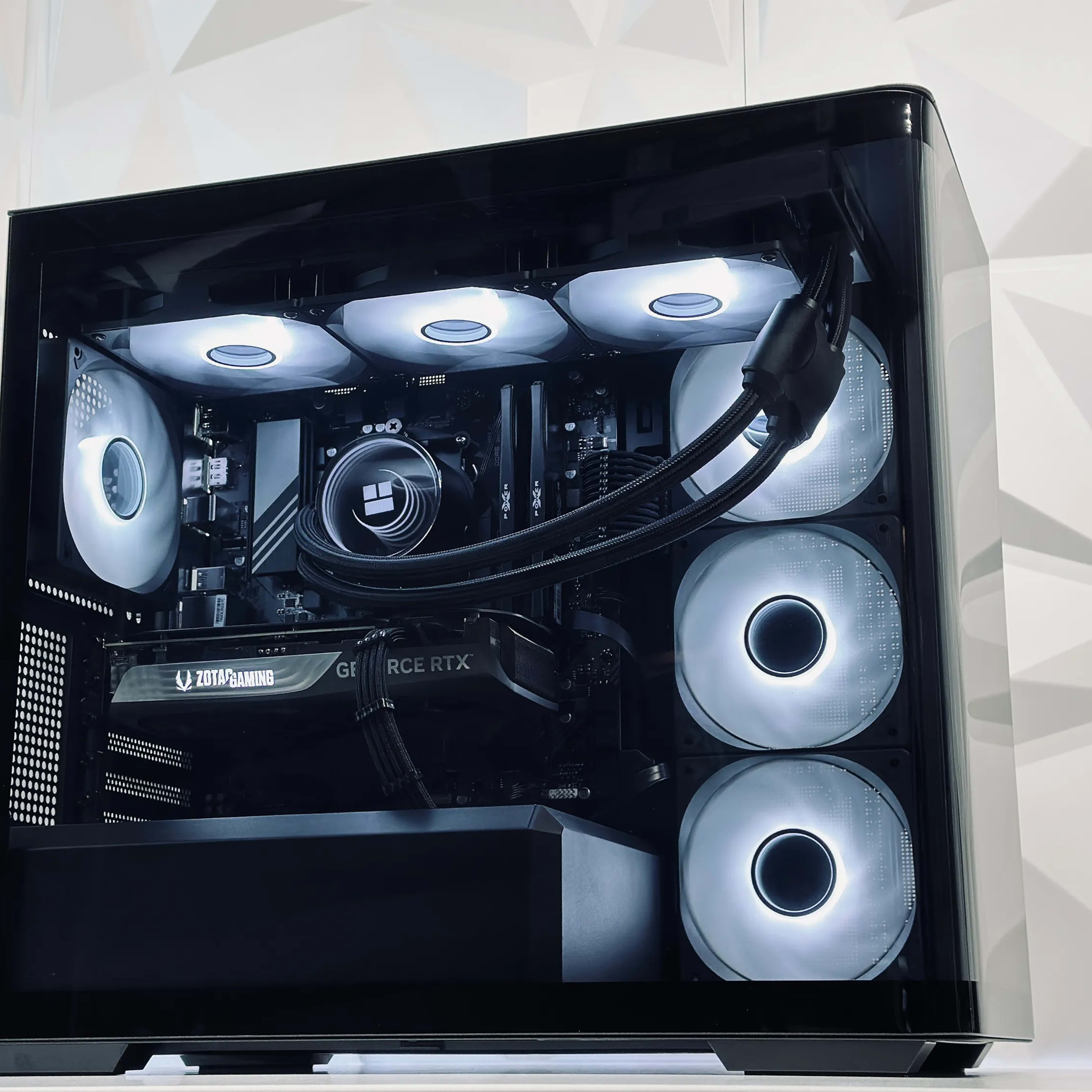 🌌🌑Dark Nebula🔭Liquid Cooled Gaming PC🔭Nvidia RTX 4070 Super 12GB🔭Ryzen 5 7600X🔭32GB DDR5🔭1TB