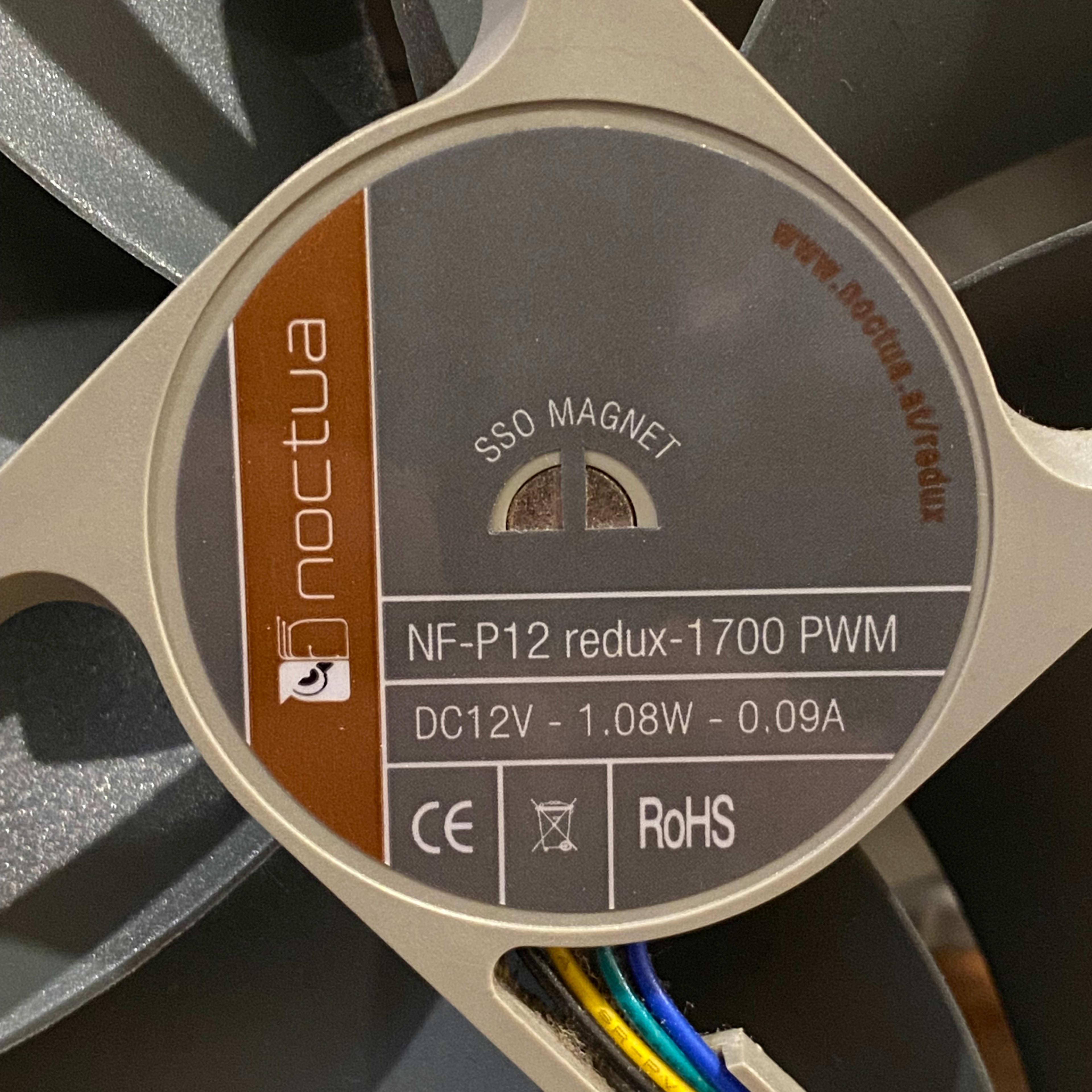 8-Pack Bundle of Noctua NF-P12 redux-1700PWM Fans