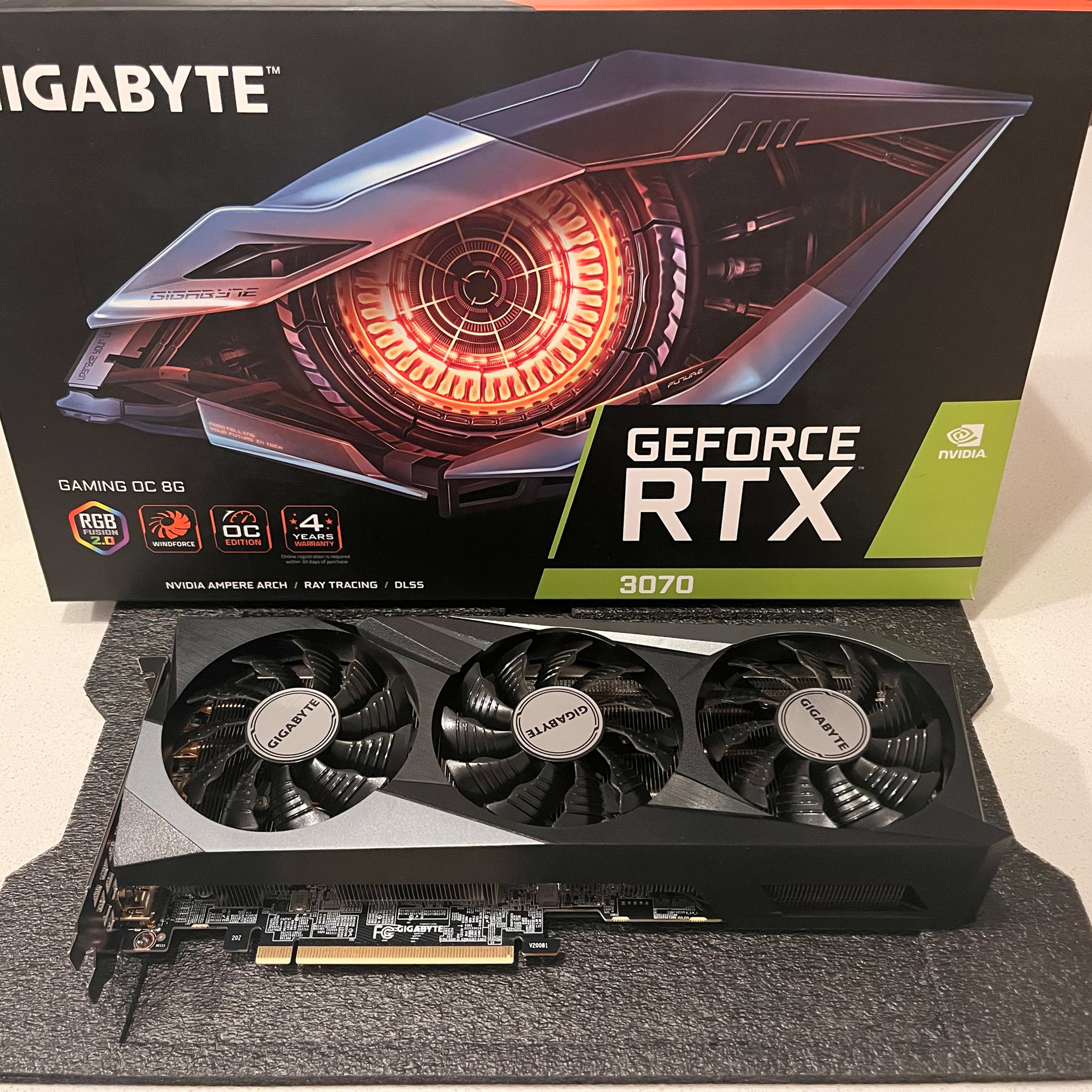 Gigabyte GeForce RTX 3070 Gaming OC 8GB GDDR6 | Jawa