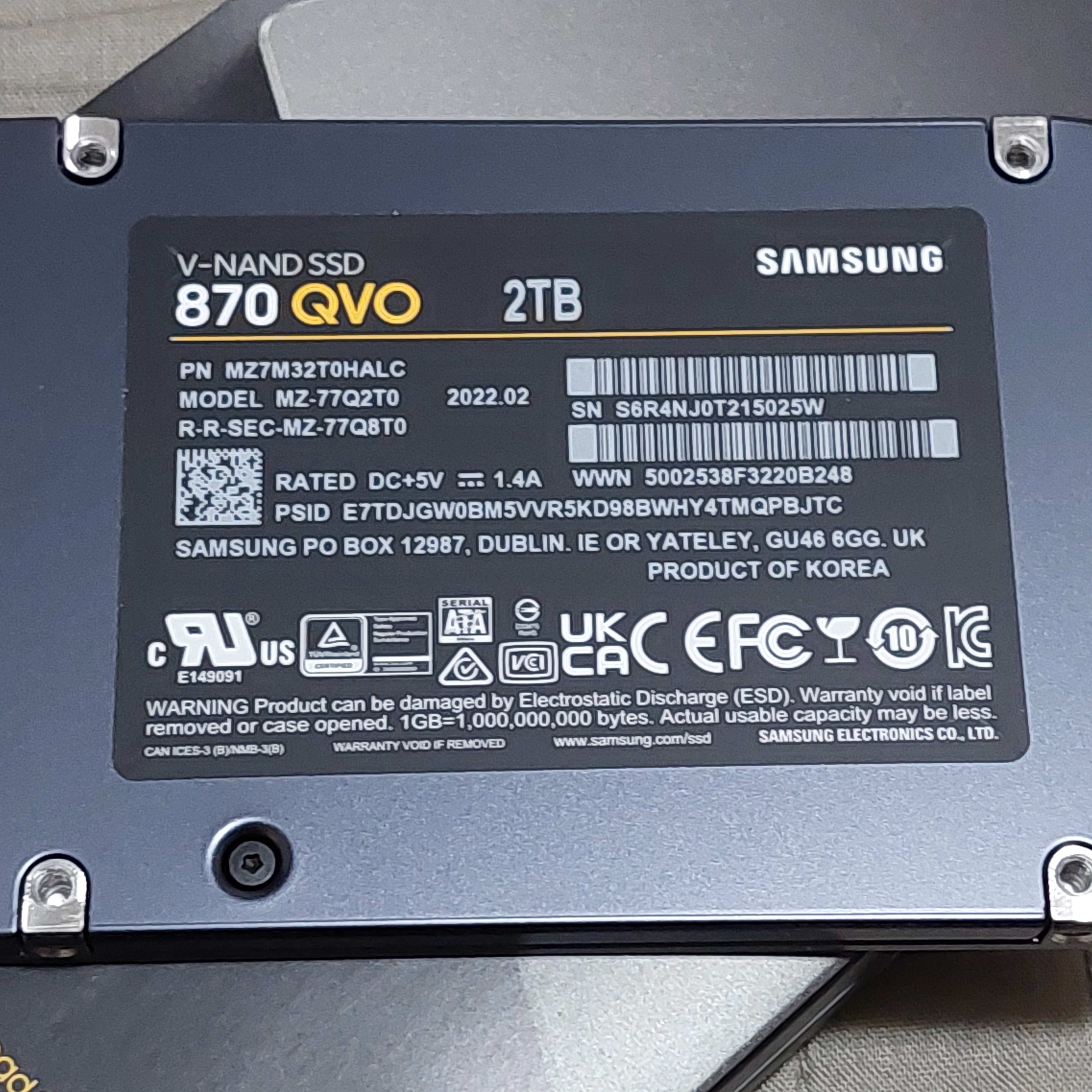 Samsung 870 QVO 2TB SSD | Jawa