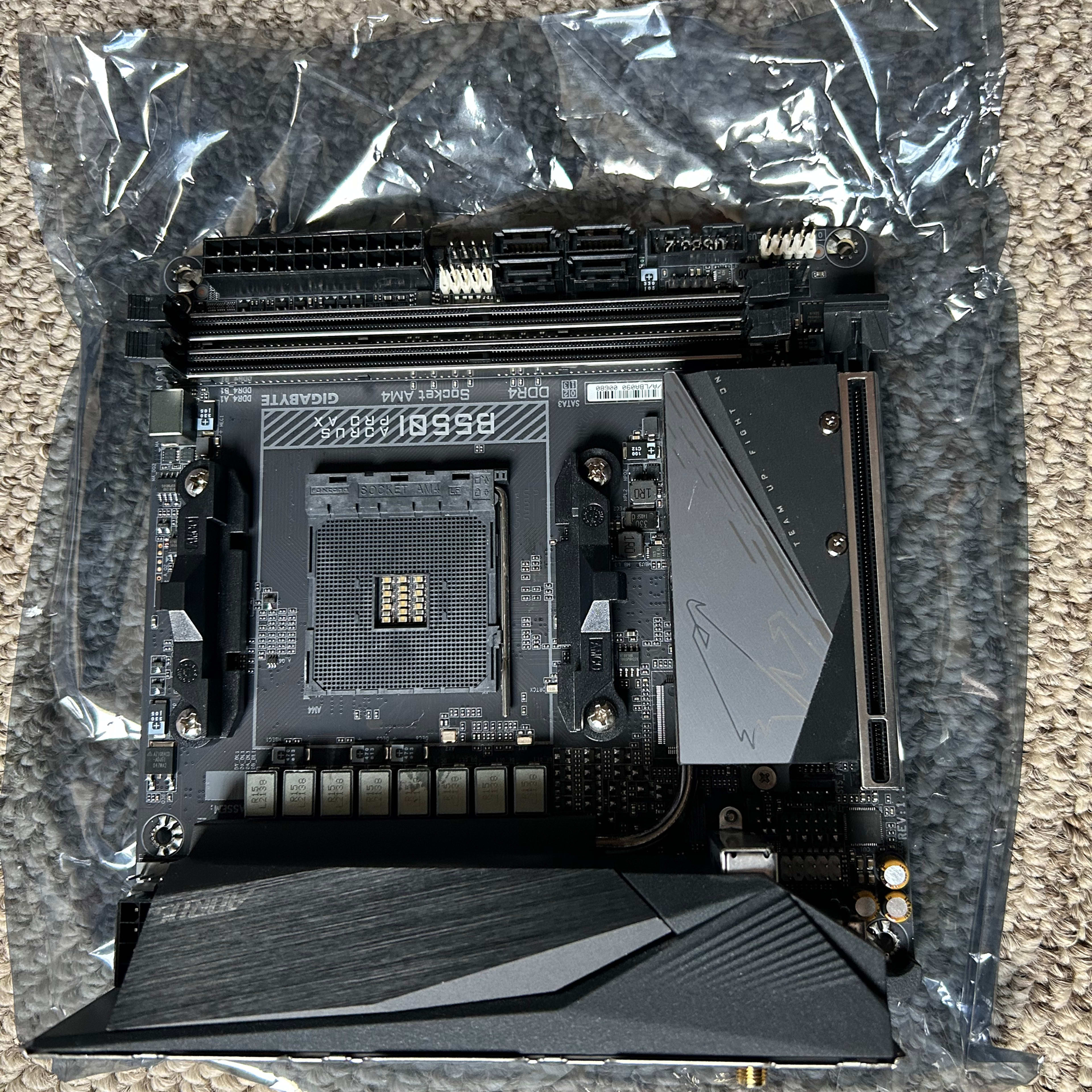 Gigabyte Aorus B550I Pro AX Motherboard