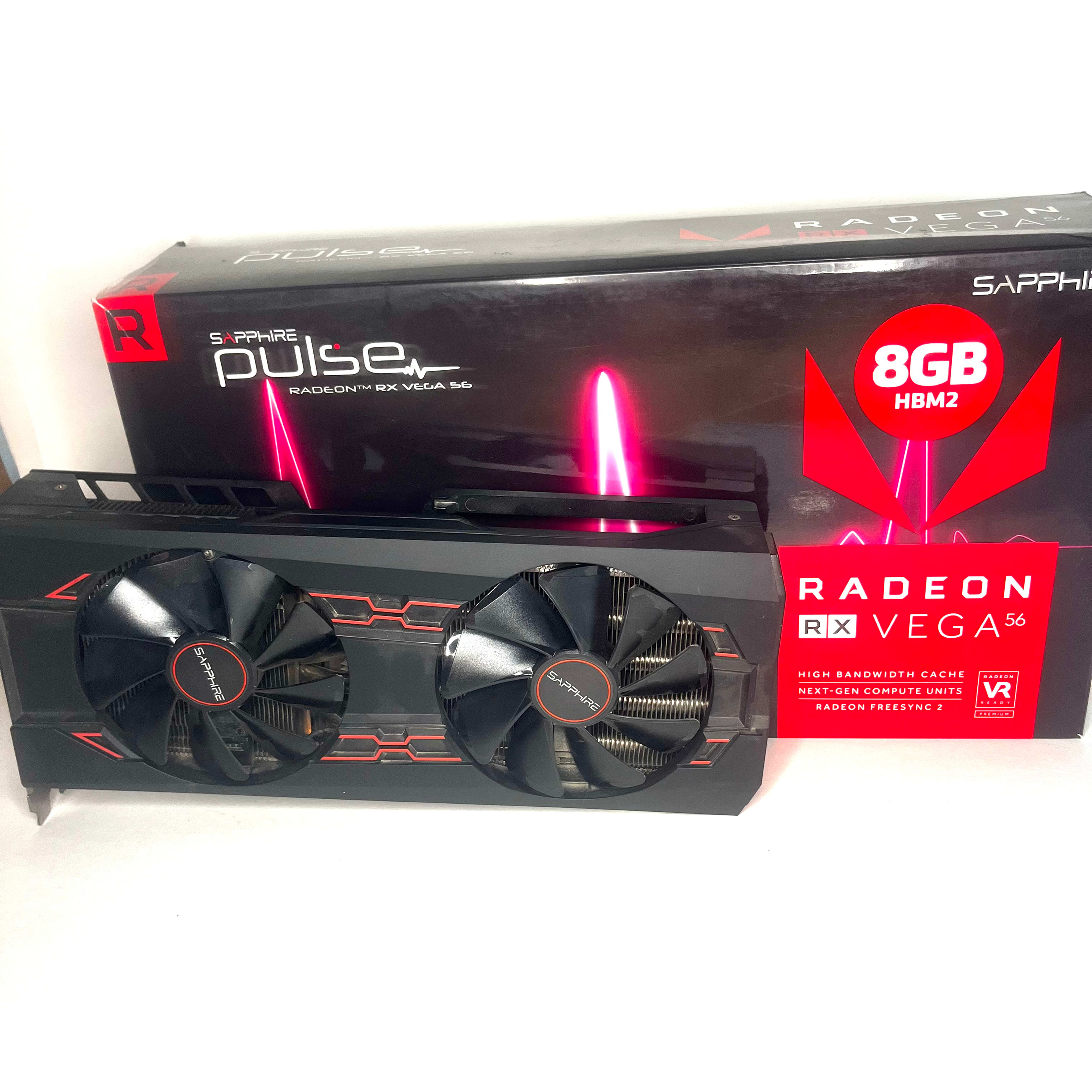 Sapphire Radeon RX Vega 56 8GB Pulse HDMI GPU Fast Ship!