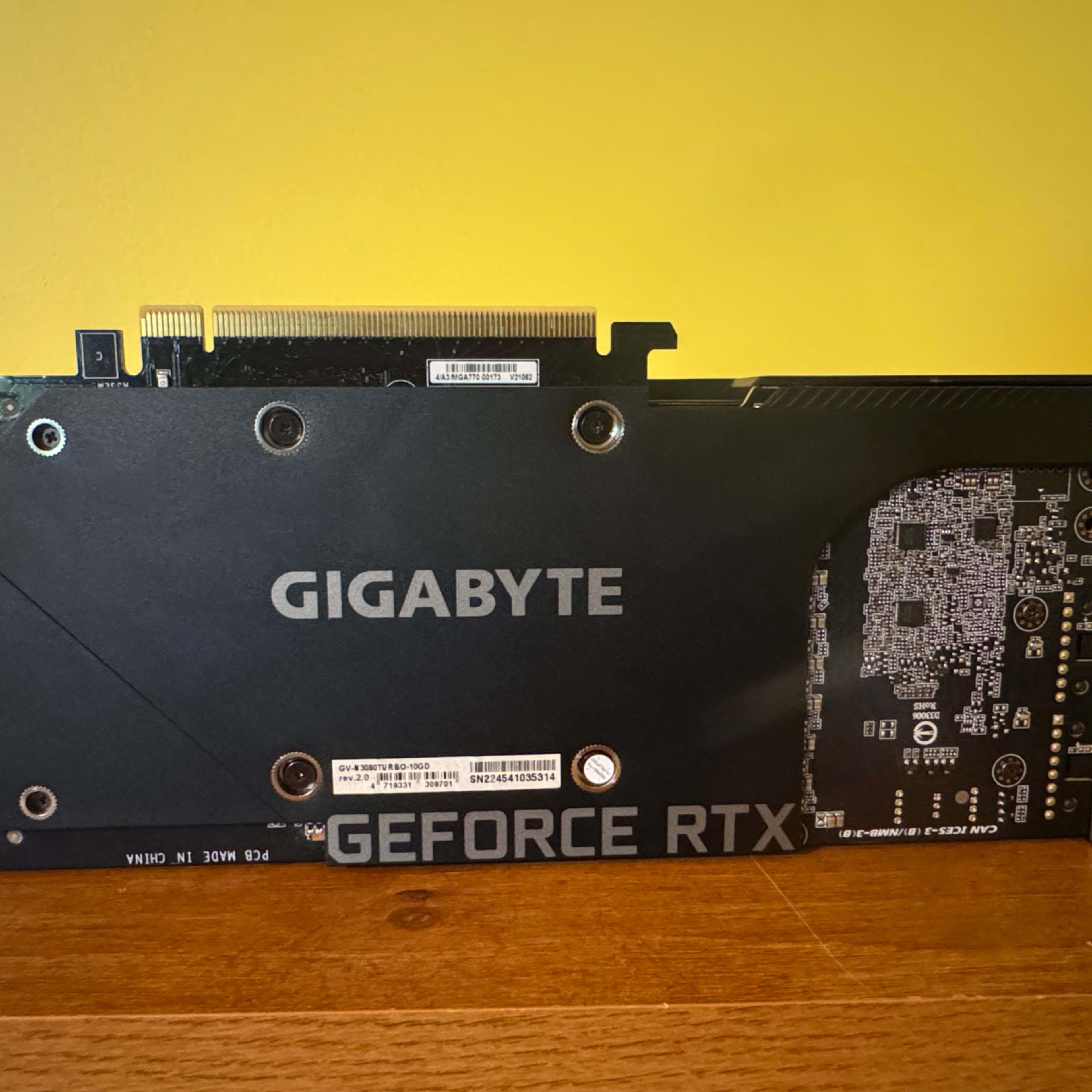 NVIDIA GeForce RTX 3080 10GB - Gigabyte Turbo | Jawa NVIDIA GeForce RTX 3080 10GB - Gigabyte Turbo | Jawa