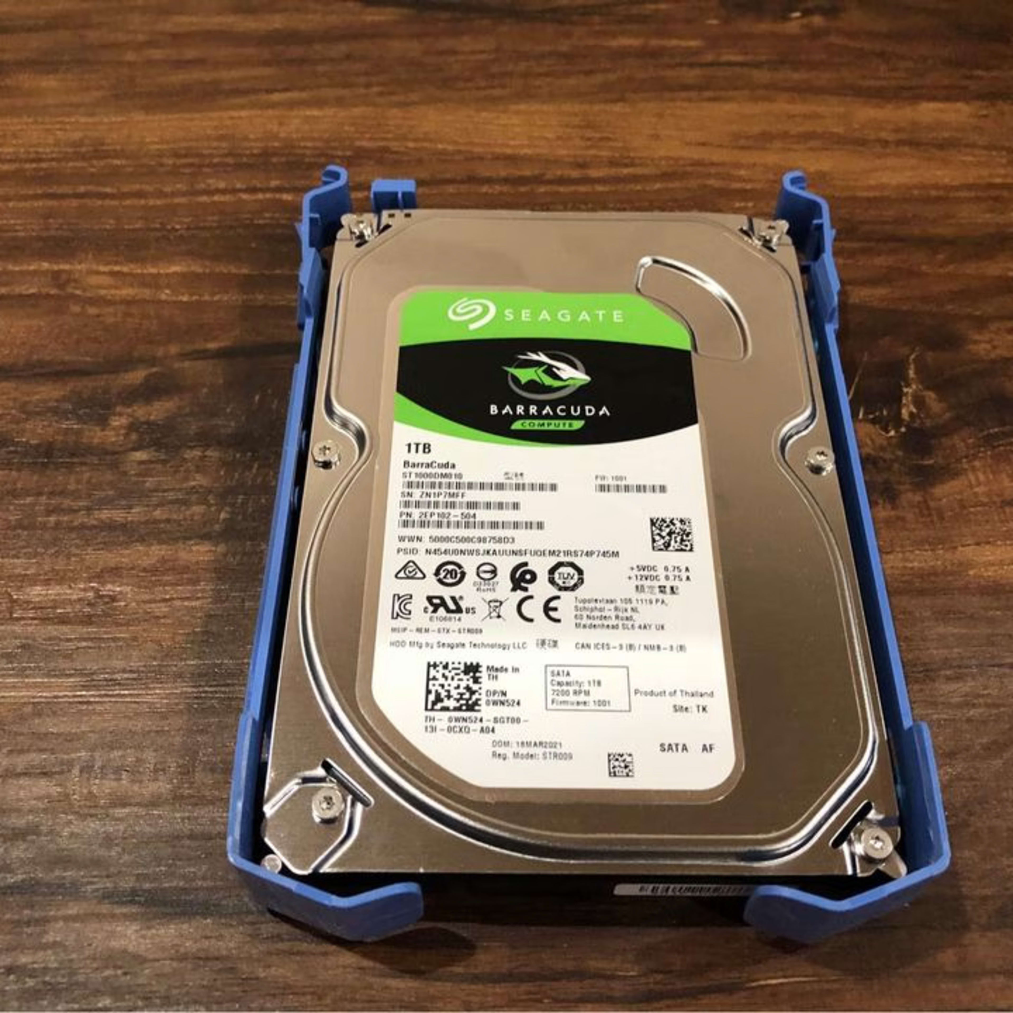 Seagate Barracuda 1 TB 7200 RPM Jawa