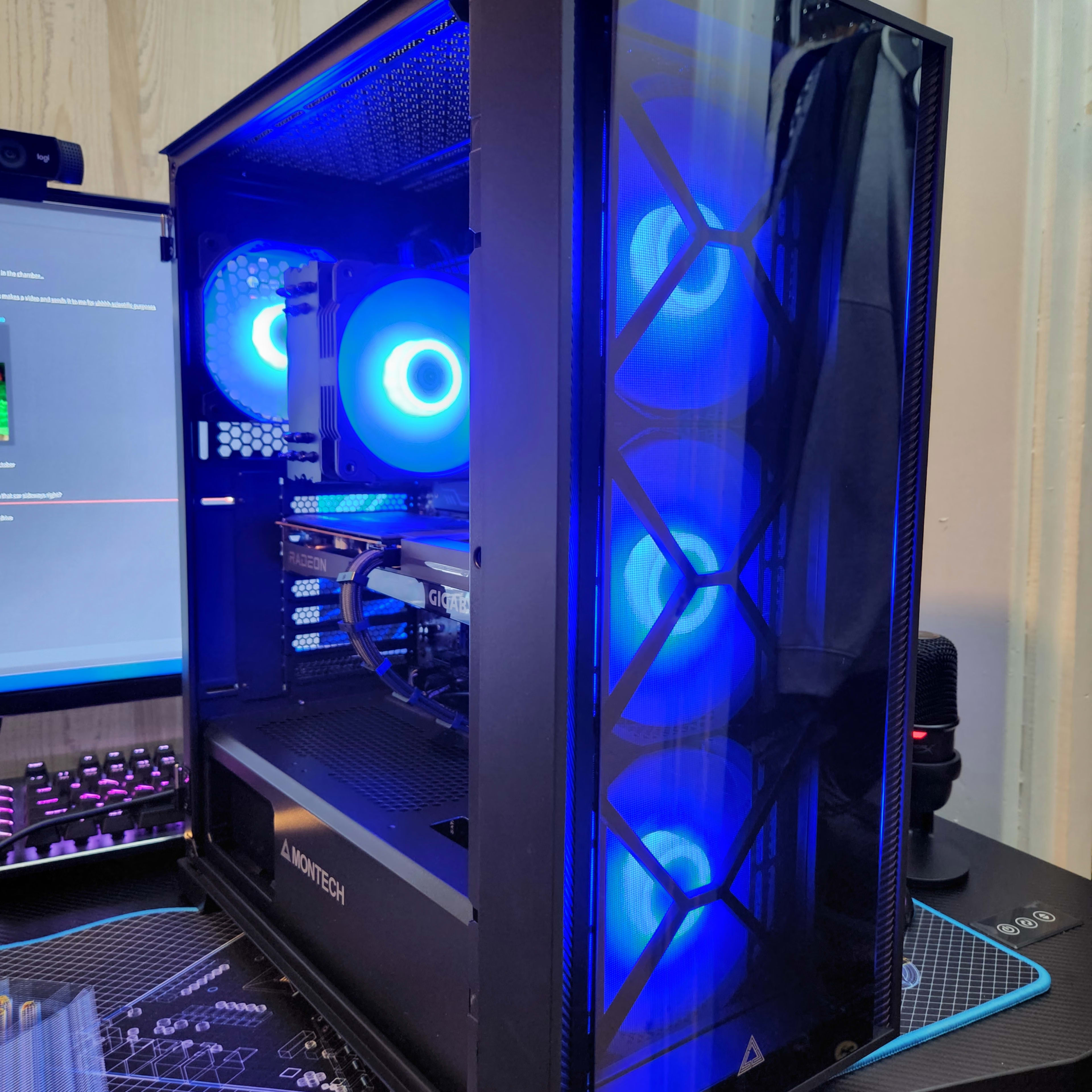 Custom 12100 | RX 6600 | 16GB 3200 MHz | 1TB NVME SSD Gaming PC