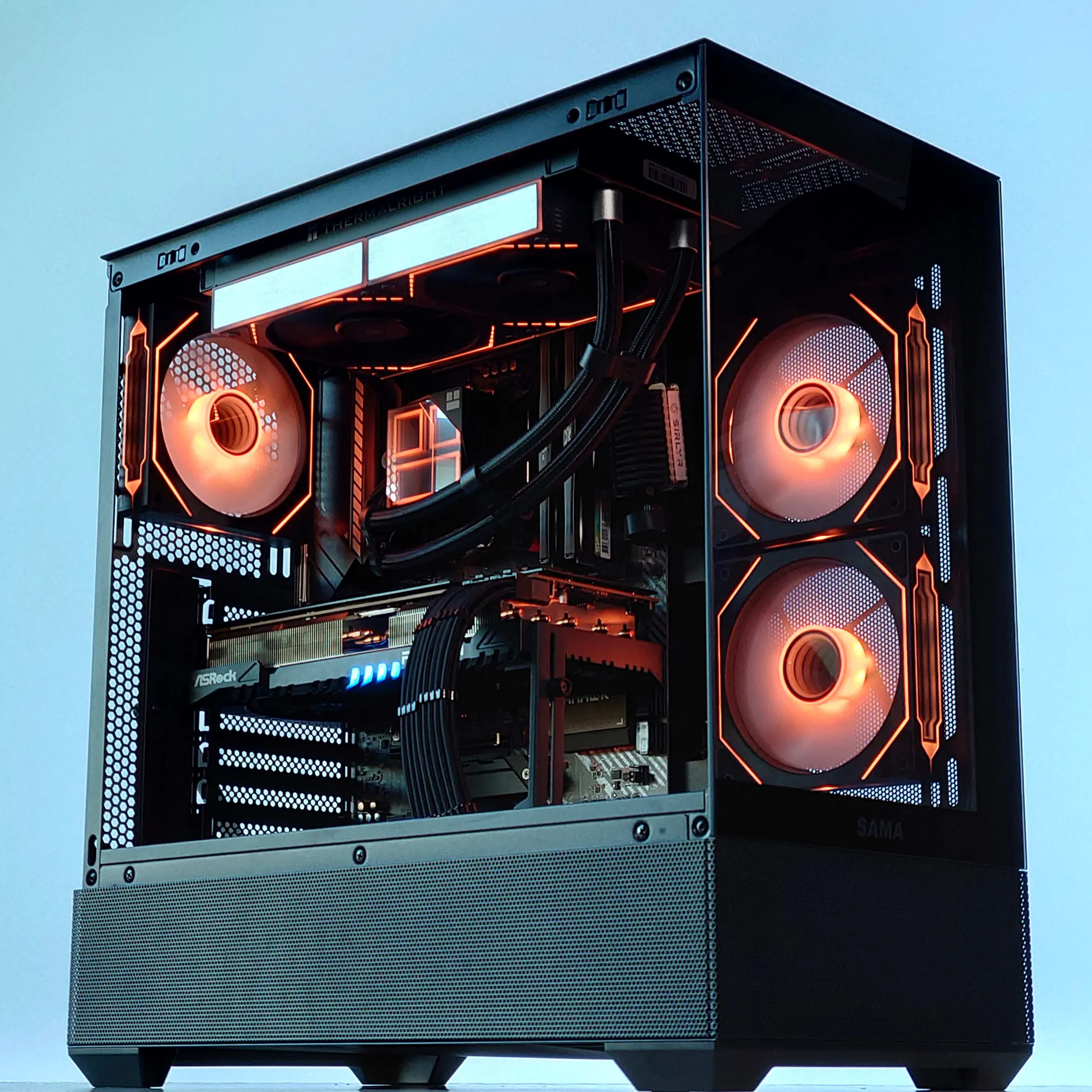 💧🧬Liquid Cooled Gaming PC🚀 AMD RX 7800 XT 16GB🚀AMD Ryzen 💧🧬Liquid Cooled Gaming PC🚀 AMD RX 7800 XT 16GB🚀AMD Ryzen