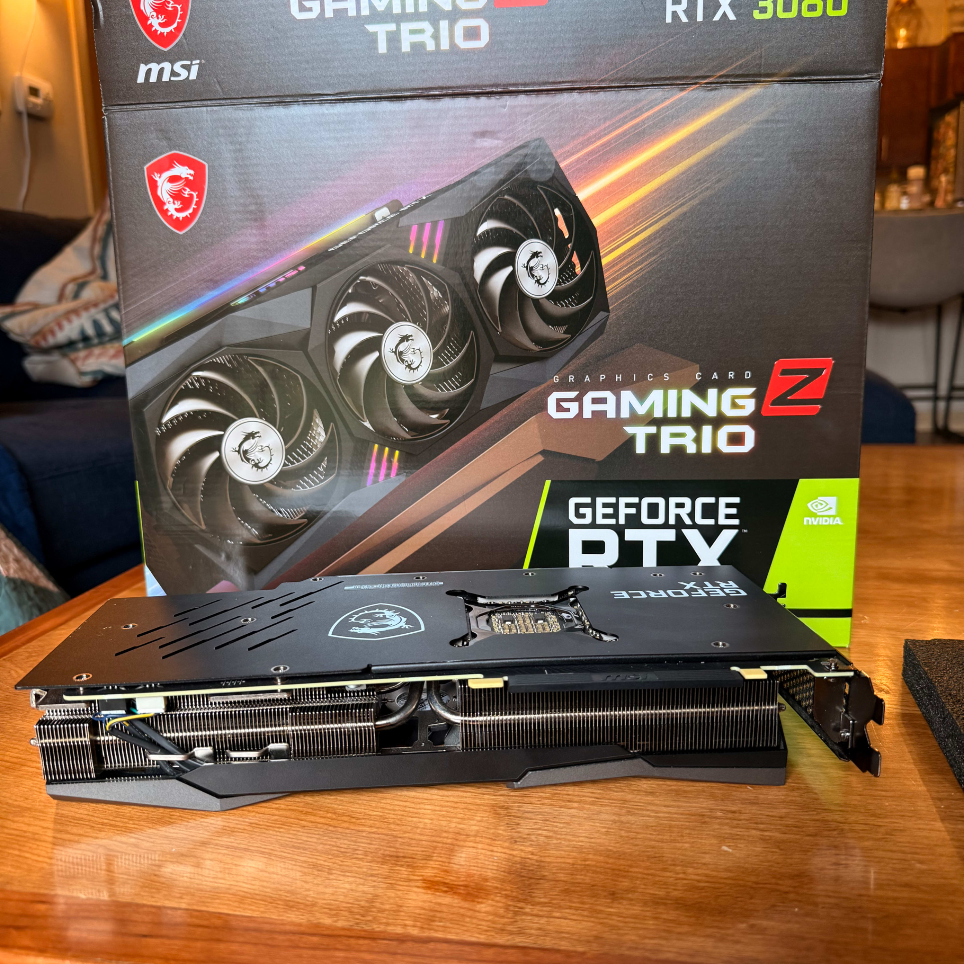 Great Condition MSI Gaming Z Trio Nvidia 3080 12GB | Jawa Great Condition MSI Gaming Z Trio Nvidia 3080 12GB | Jawa
