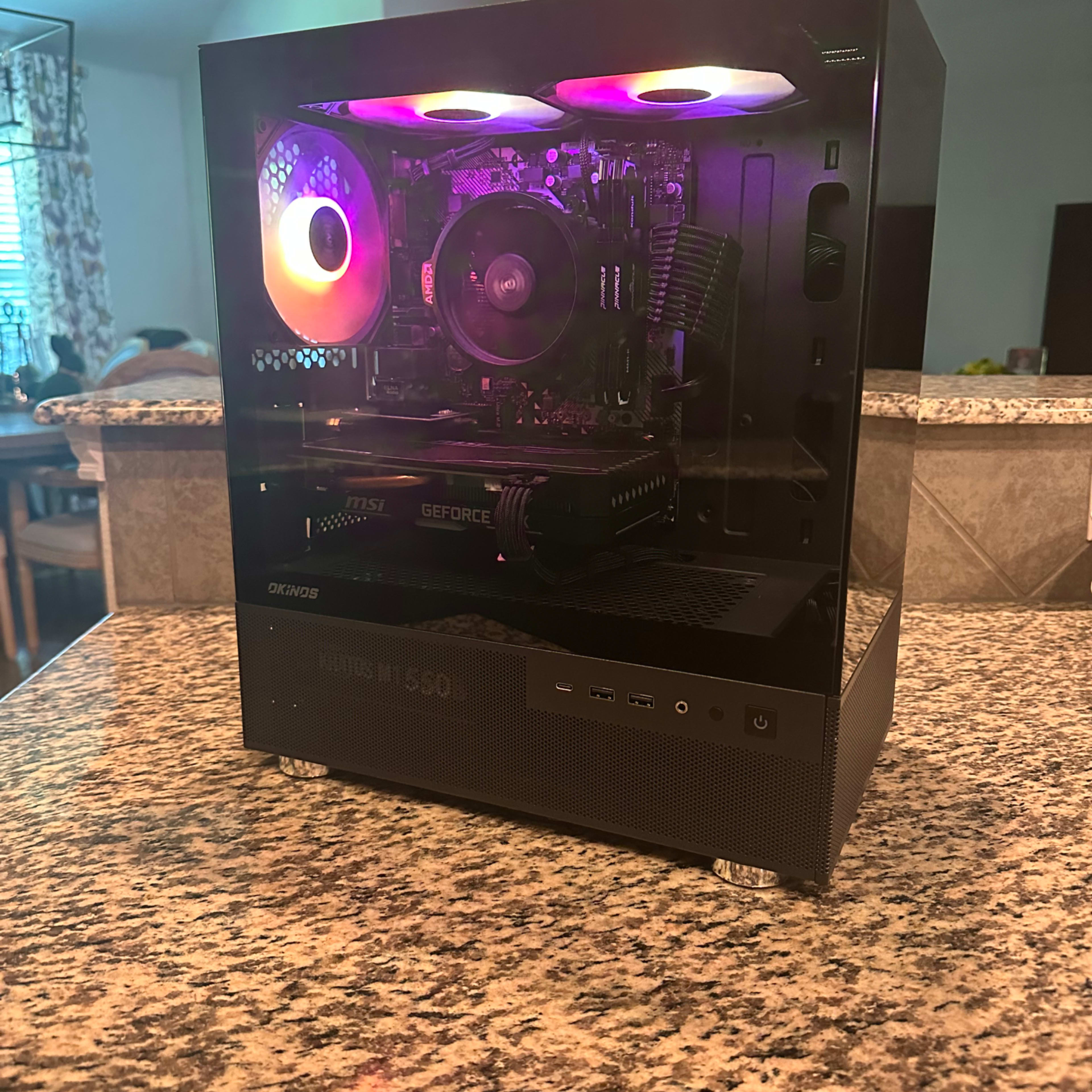 Gaming PC- Ryzen 5 2600, 16GB RAM, GTX 1660 SUPER, 500GB SSD Gaming PC- Ryzen 5 2600, 16GB RAM, GTX 1660 SUPER, 500GB SSD