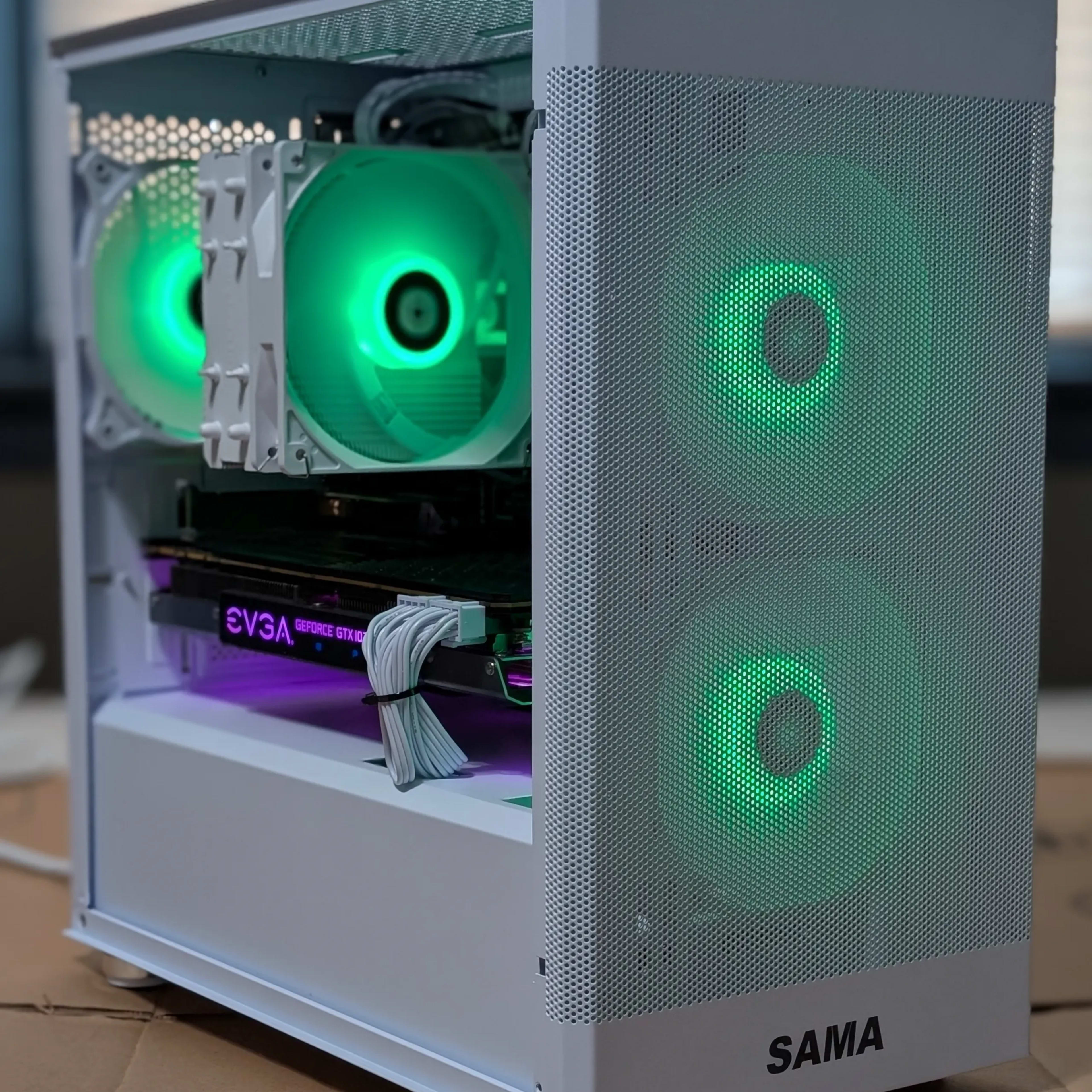 白いパソコン Ryzen5 3600 16GB GTX1070Ti 白いパソコン Ryzen5 3600 16GB GTX1070Ti