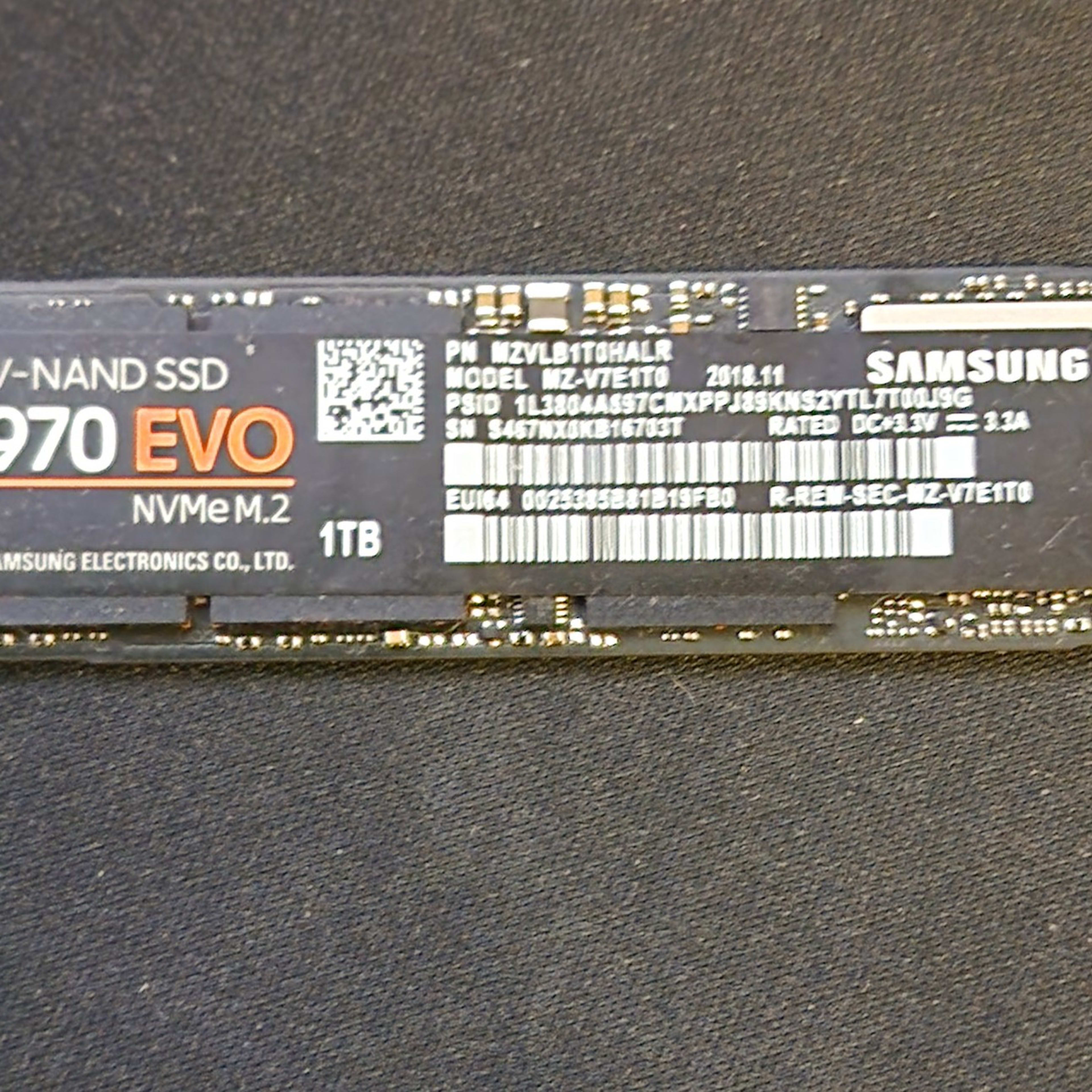 SAMSUNG 970 EVO SSD 1TB - M.2 NVMe