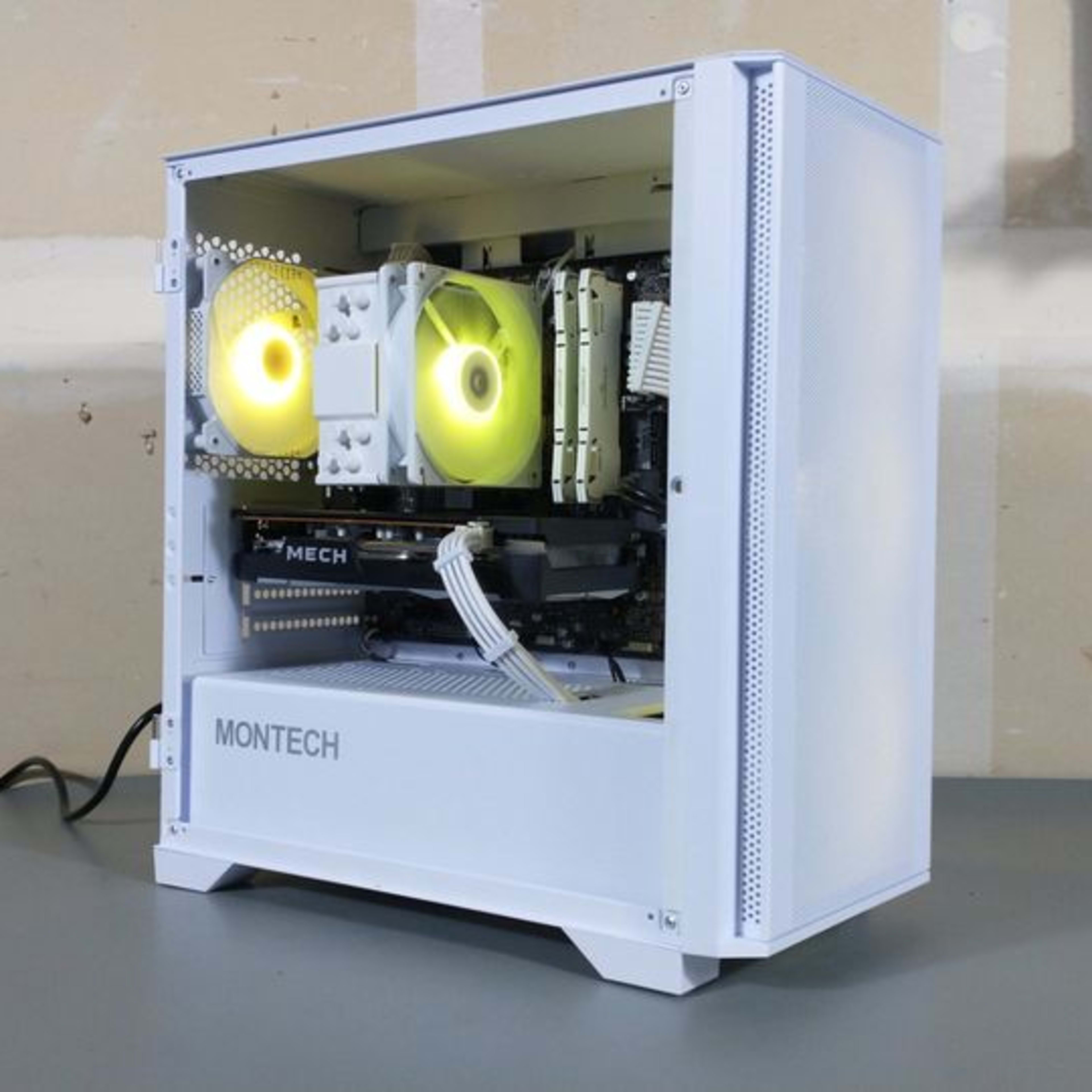 White Mid Range PC Build | Intel i3-12100F | RX 6600 | 16GB DDR4 RAM | Jawa