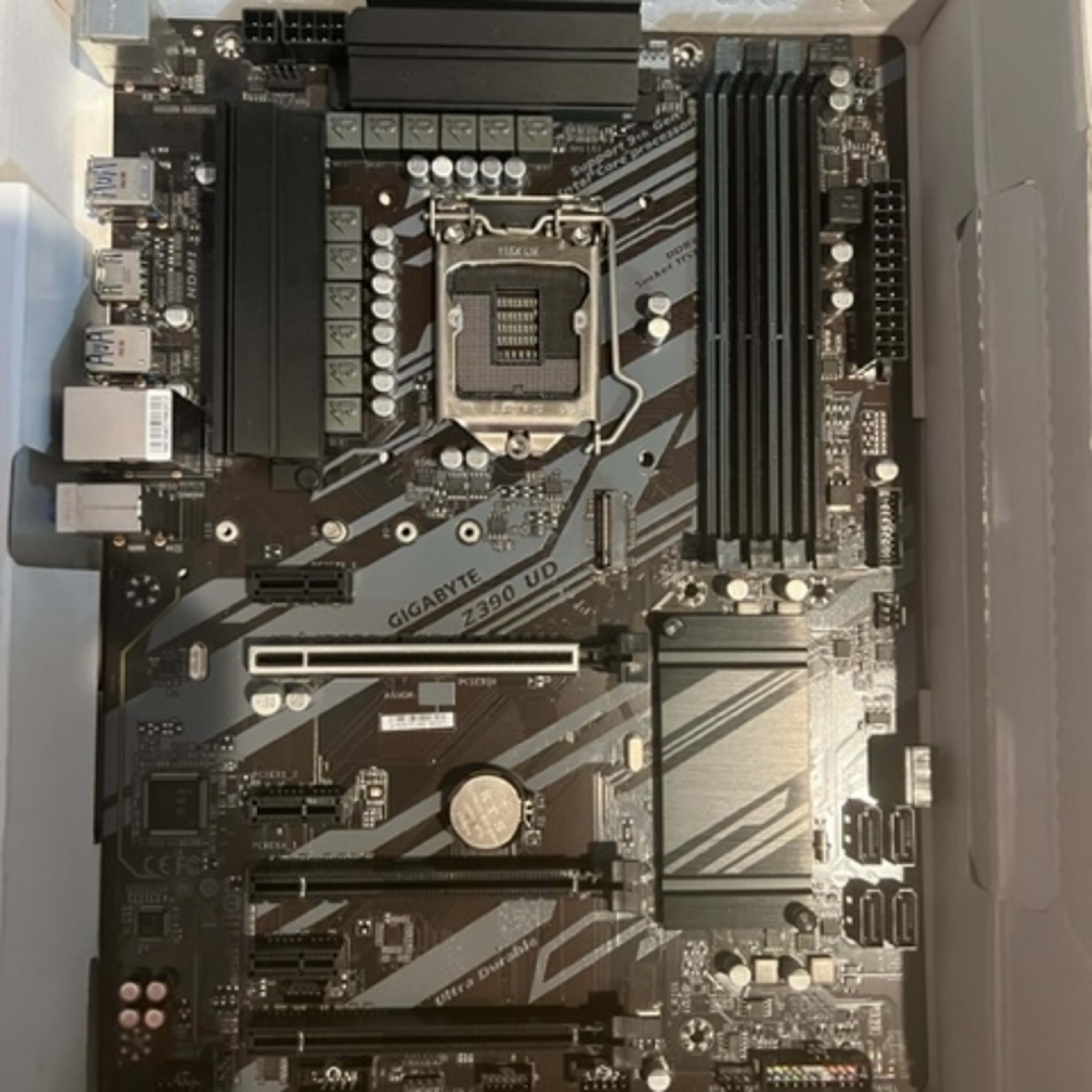 Gigabyte Z390 UD LGA 1151 (Intel 8th and 9th Gen) Ultra Durable ATX Motherboard