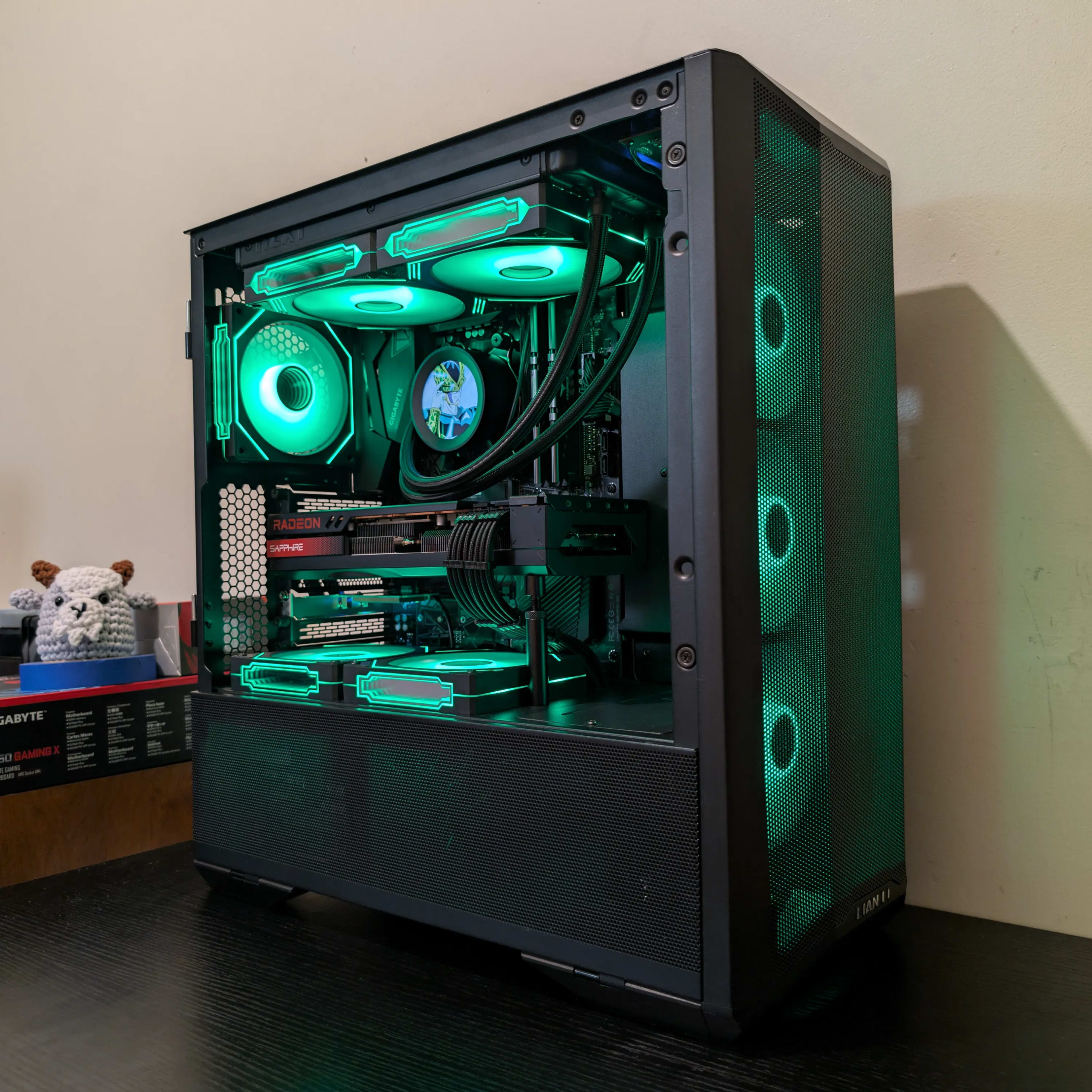 🔥Black RGB Gaming PC | RX 7800XT | Ryzen 7 5700X | 1TB SSD 🔥Black RGB Gaming PC | RX 7800XT | Ryzen 7 5700X | 1TB SSD
