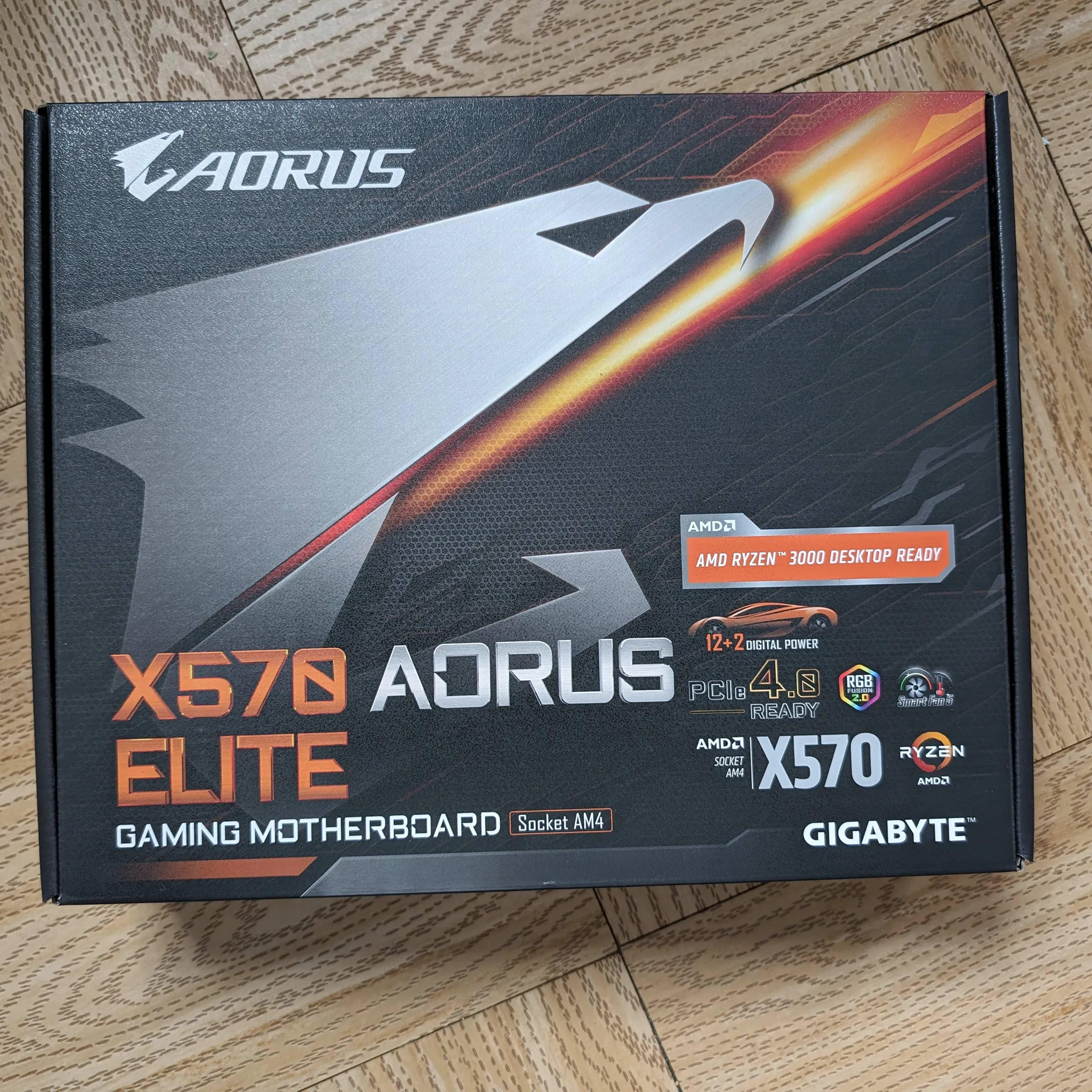 X570 Aorus Elite AMD Ryzen AM4 Gaming Motherboard