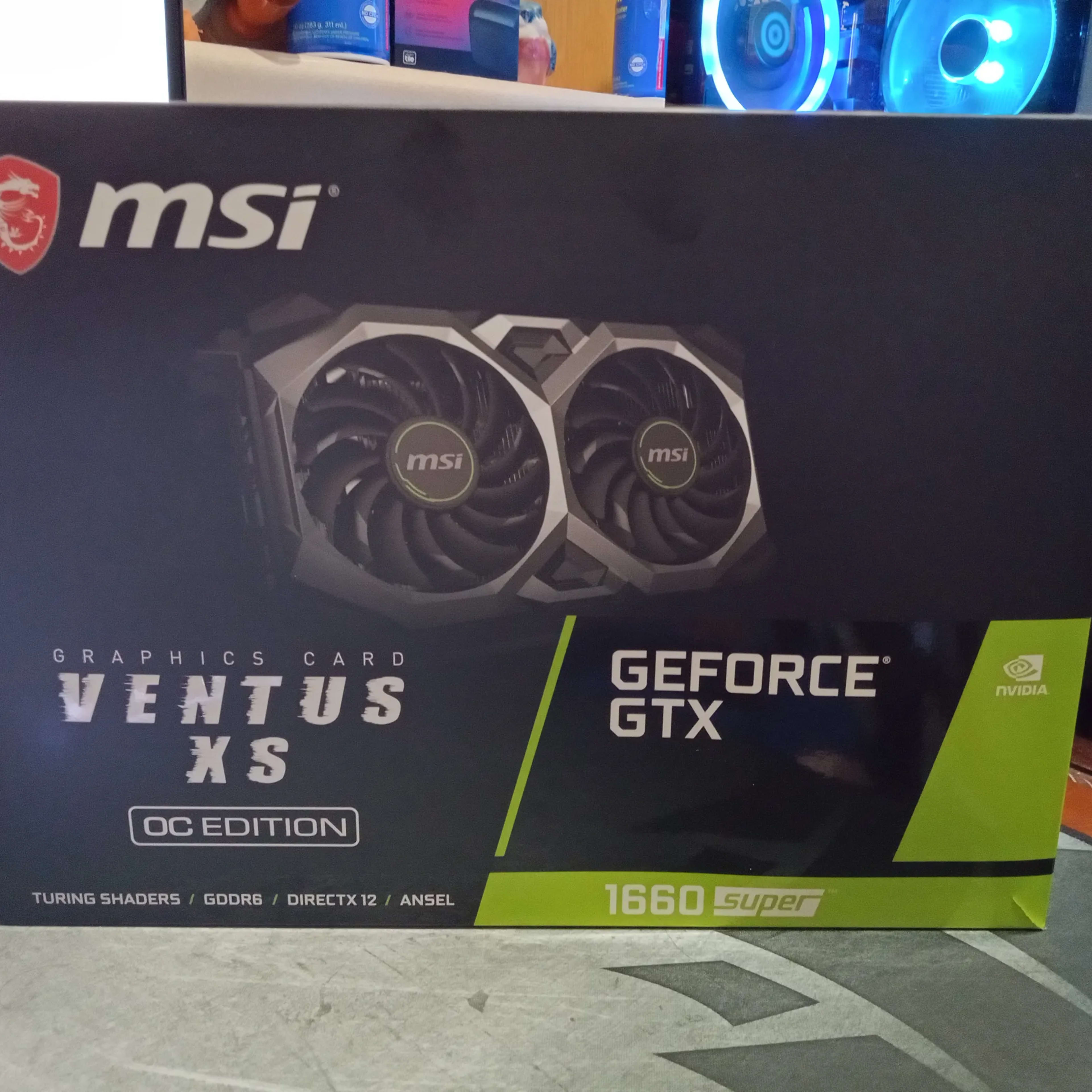 MSI GTX  Super Ventus XS OC 6GB GDDR6. Original