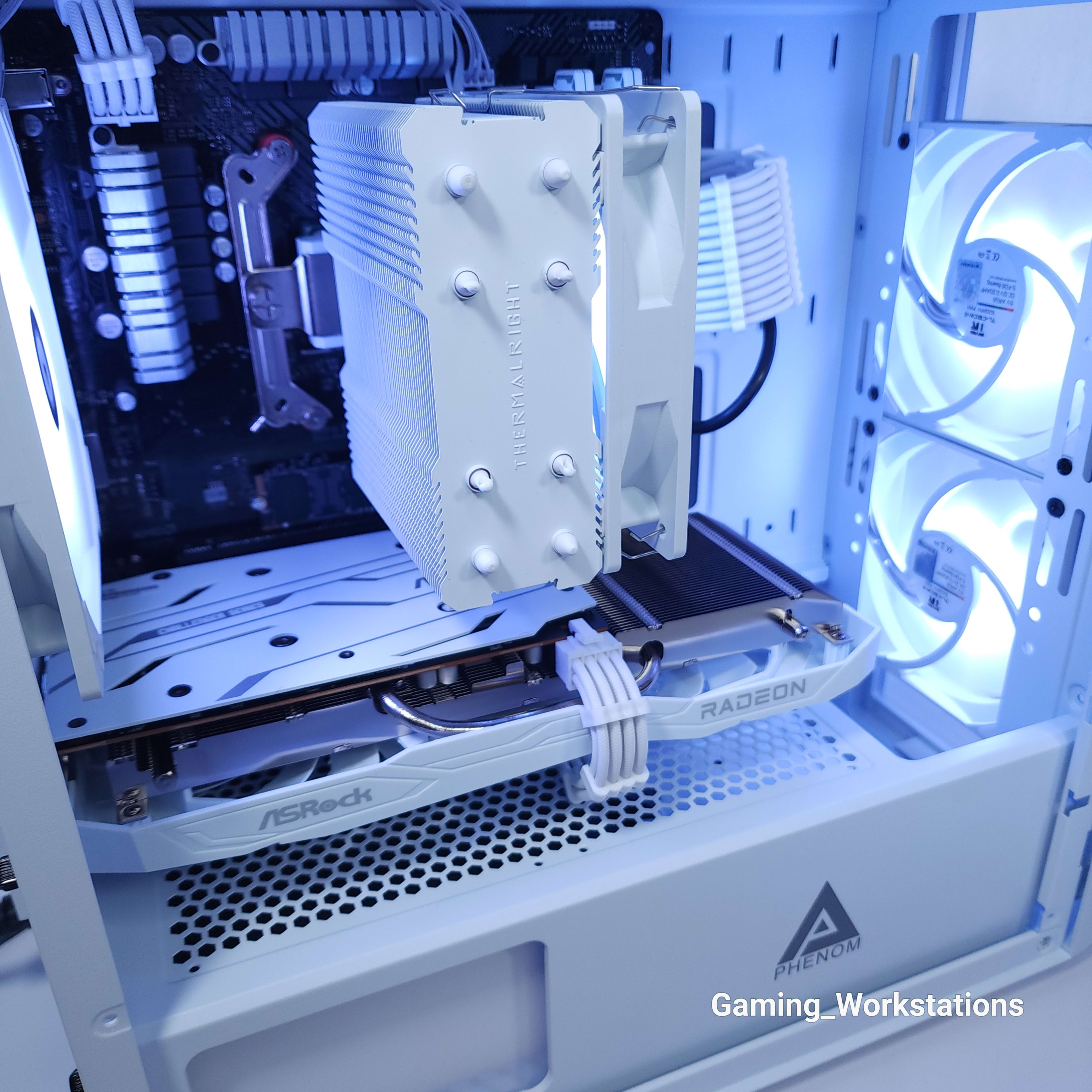 White Custom Build To Order [ Ryzen 5 5500 | RX 6600 ] | Jawa