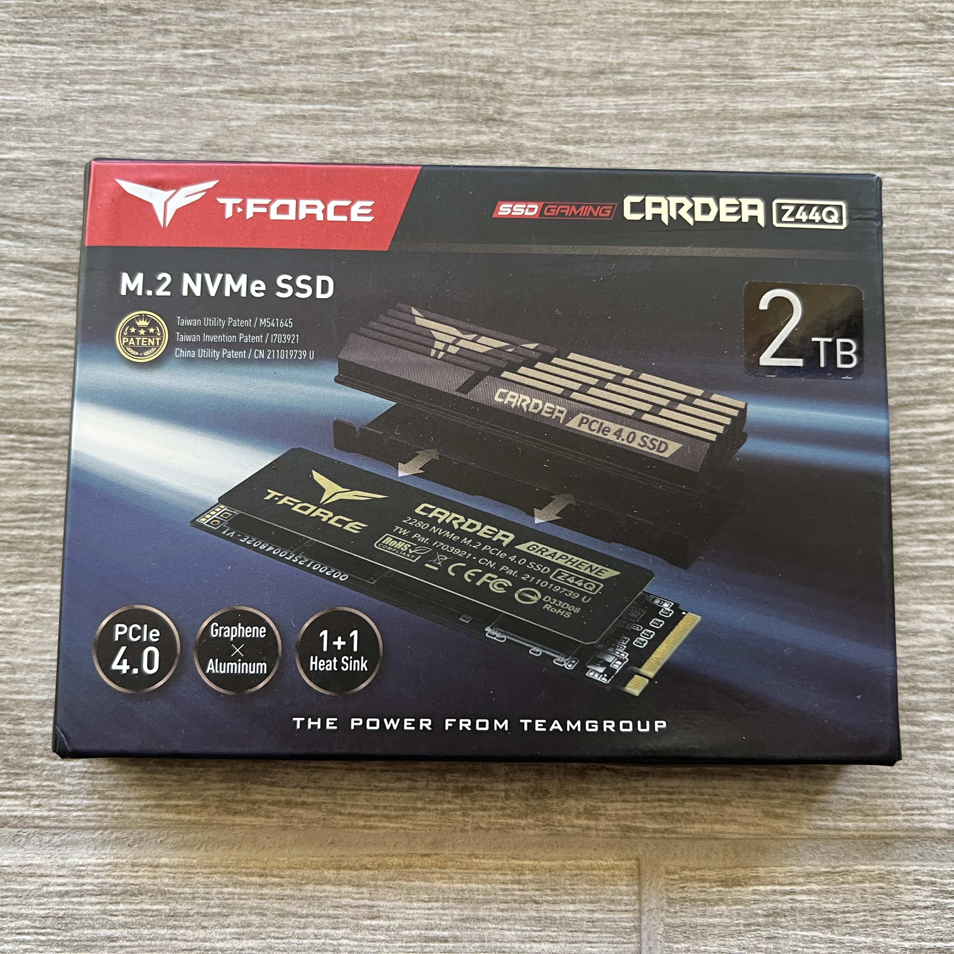 CARDEA Z44Q 2TB M.2 PCIe 4.0 NVME SSD by Team Group