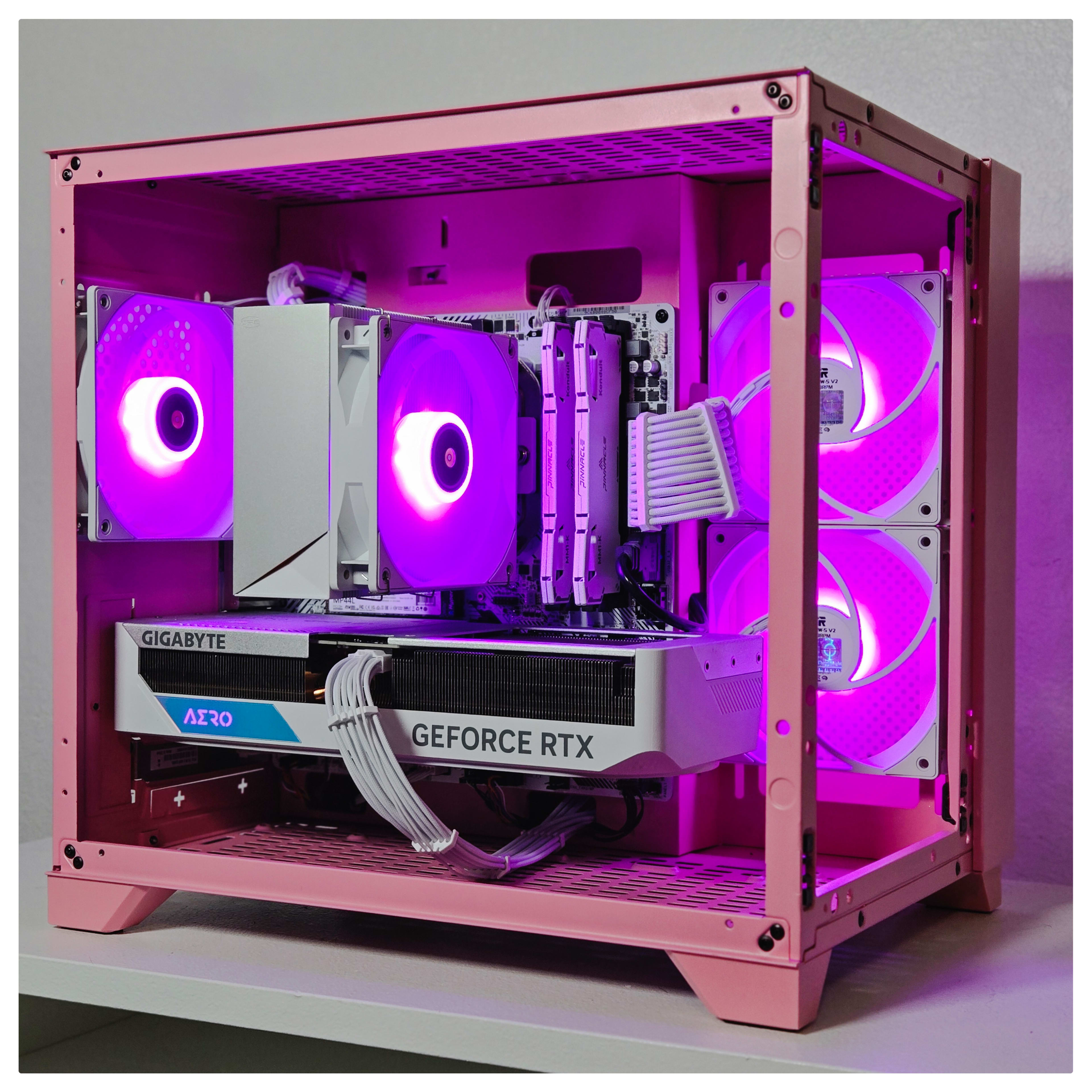 RTX 4070 | Ryzen 7 5700X3D | Wi-Fi | Pink Gaming PC | Jawa RTX 4070 | Ryzen 7 5700X3D | Wi-Fi | Pink Gaming PC | Jawa