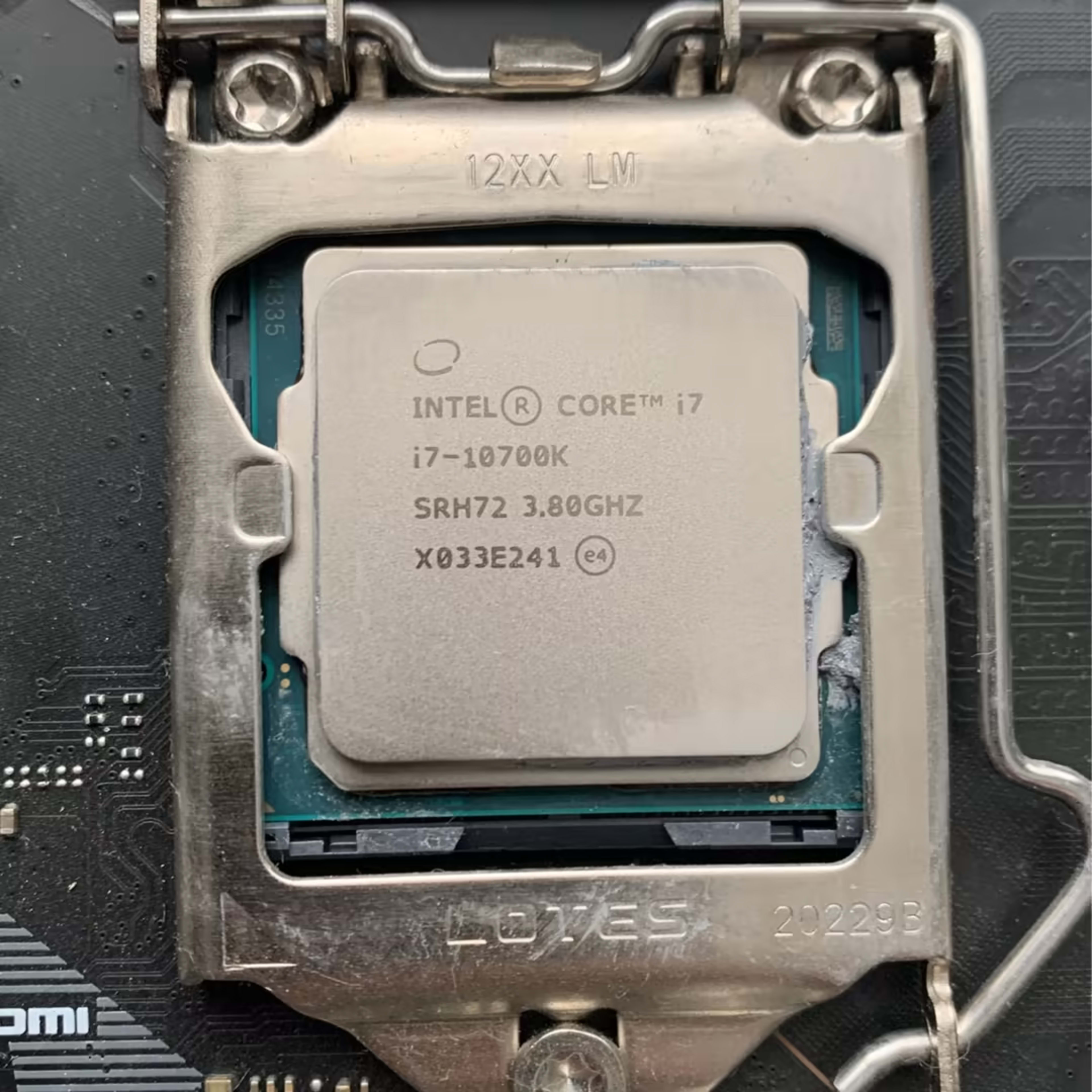 Intel i7-10700K and MSI MPG Z490-M Gaming Edge Wifi motherboard