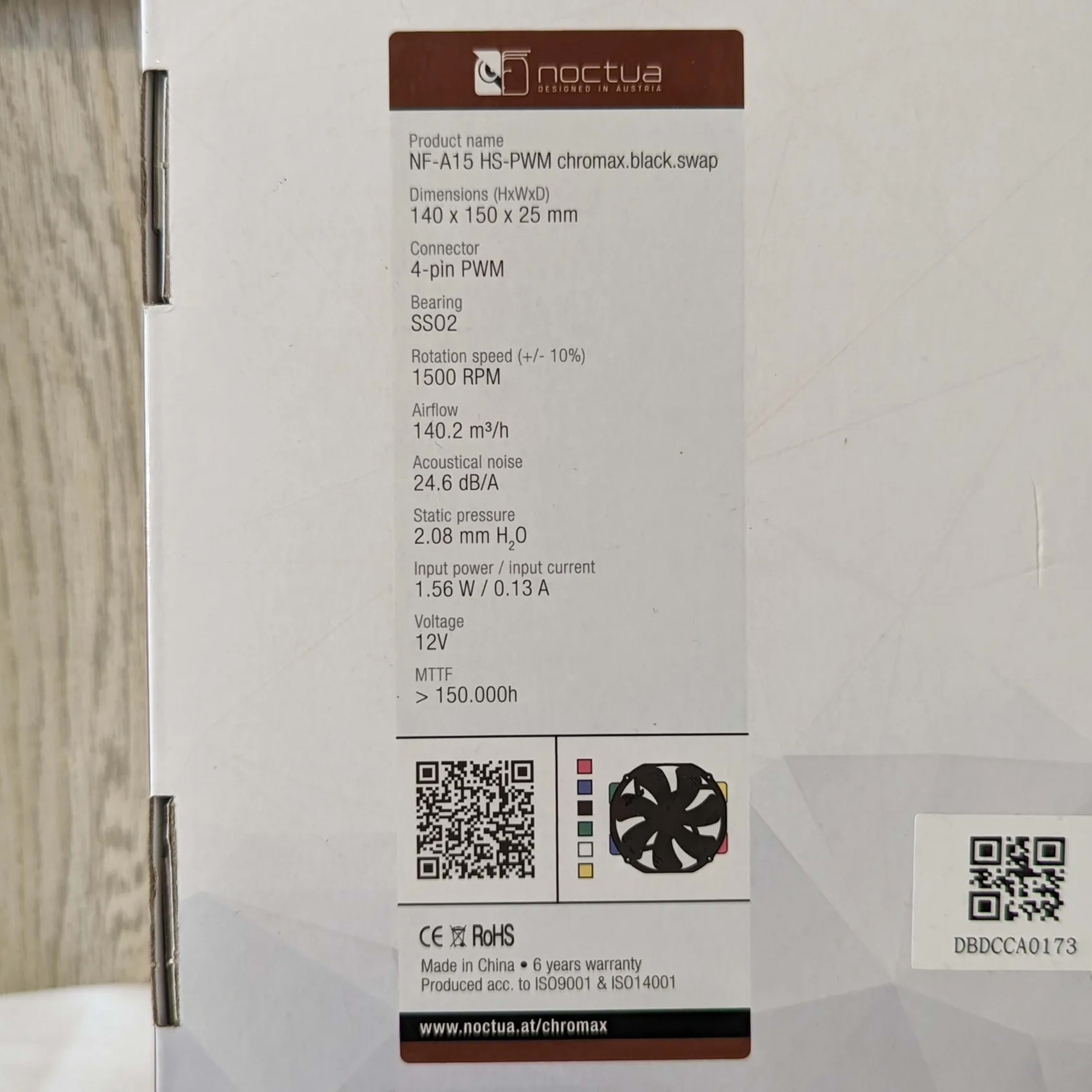 Noctua NF-A15 HS-PWM Chromax.Black.Swap Case/Heatsink Noctua NF-A15 HS-PWM Chromax.Black.Swap Case/Heatsink