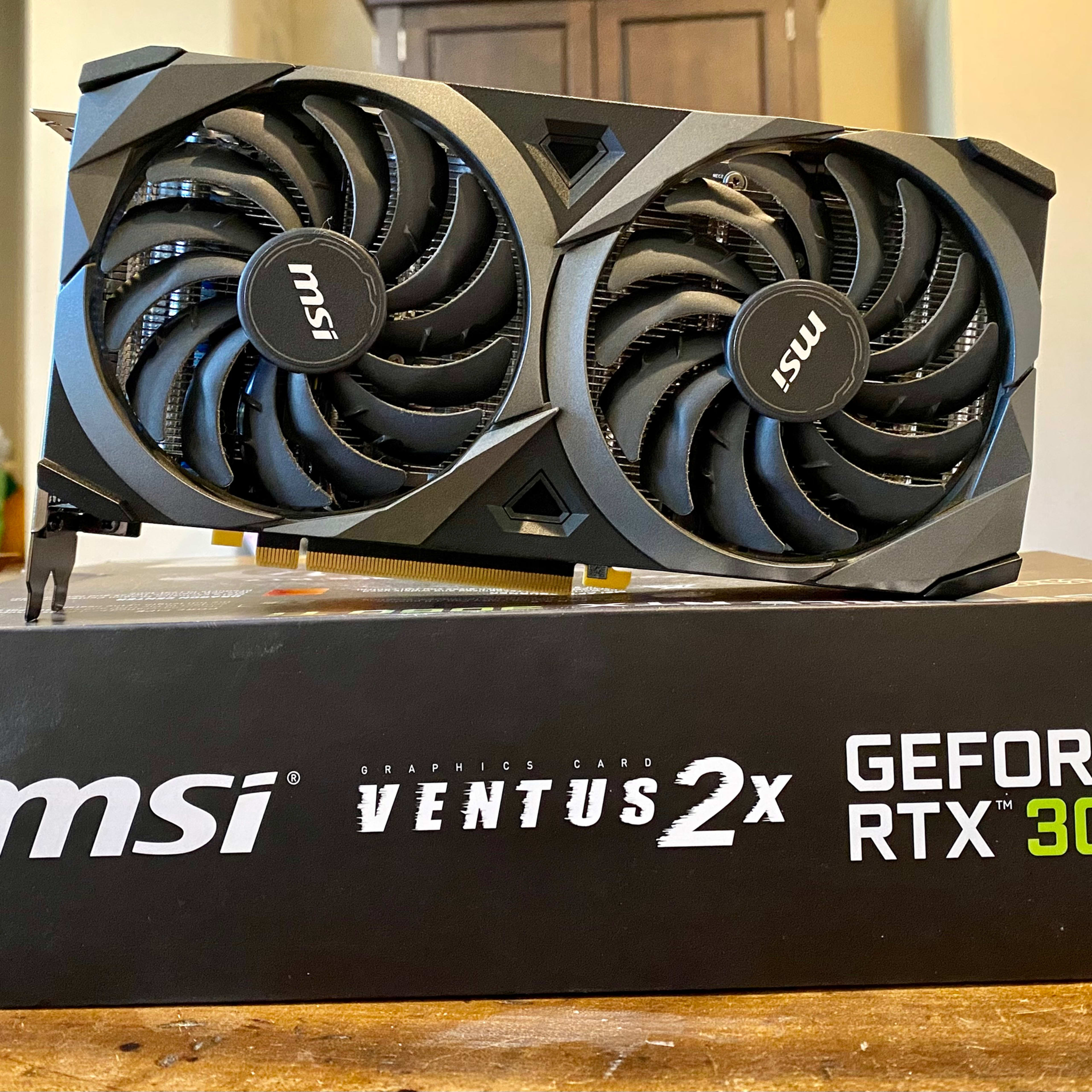 MSI RTX 3060 Ti - VENTUS 2X | Jawa