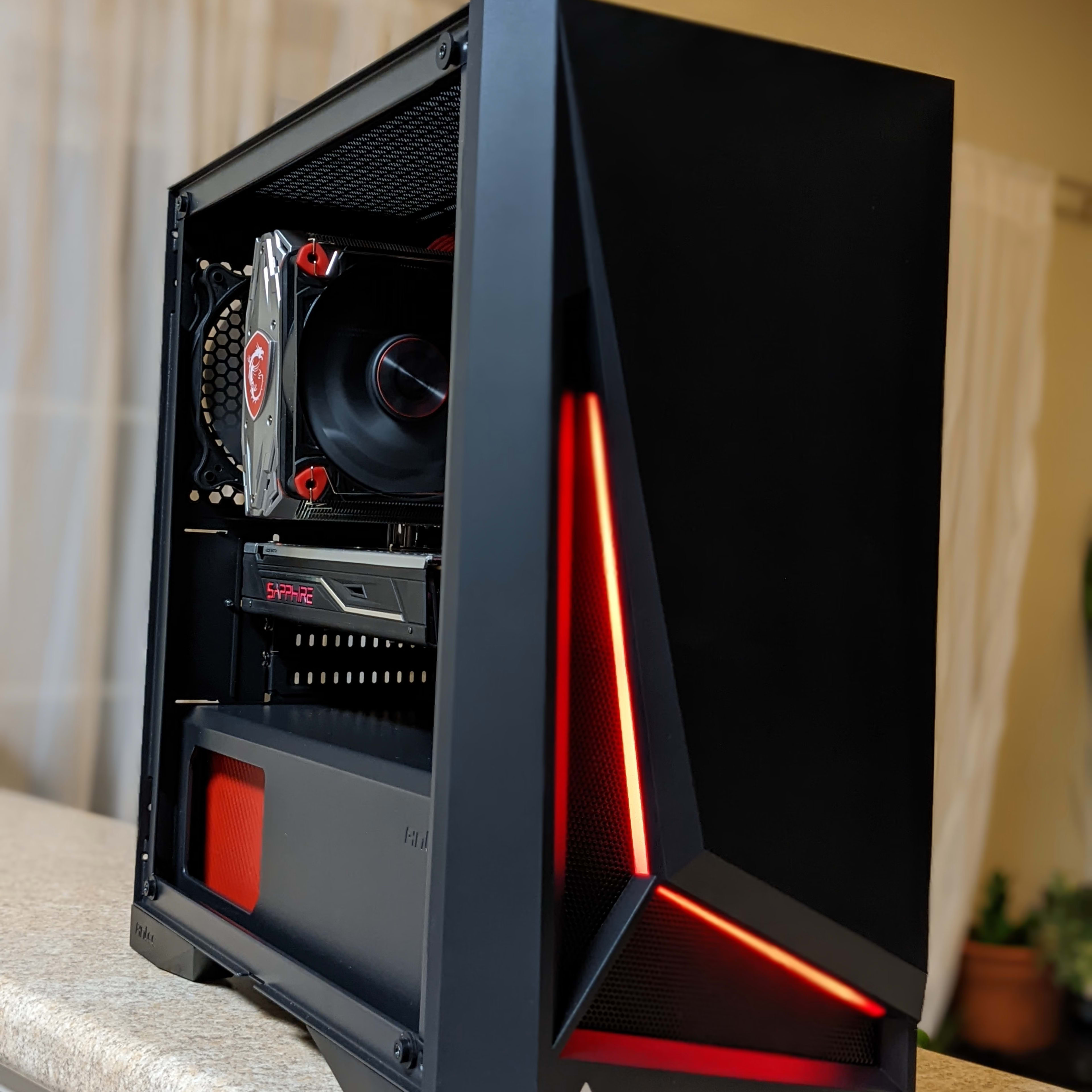 Budget Intel Gaming PC- Core i7 8700 - RX 570 4GB