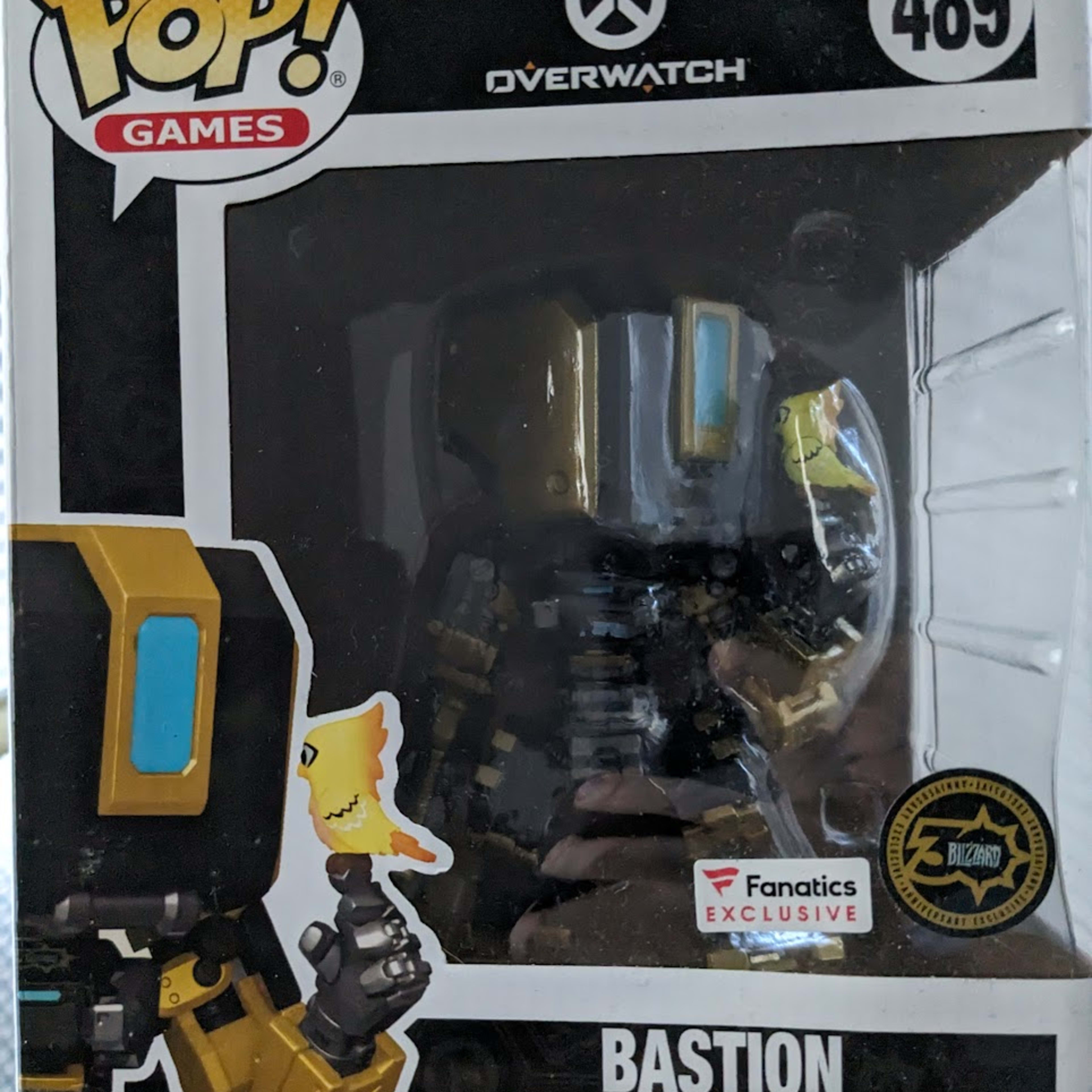 BNIB Overwatch Golden Bastion 30th Anniversary Funko Pop