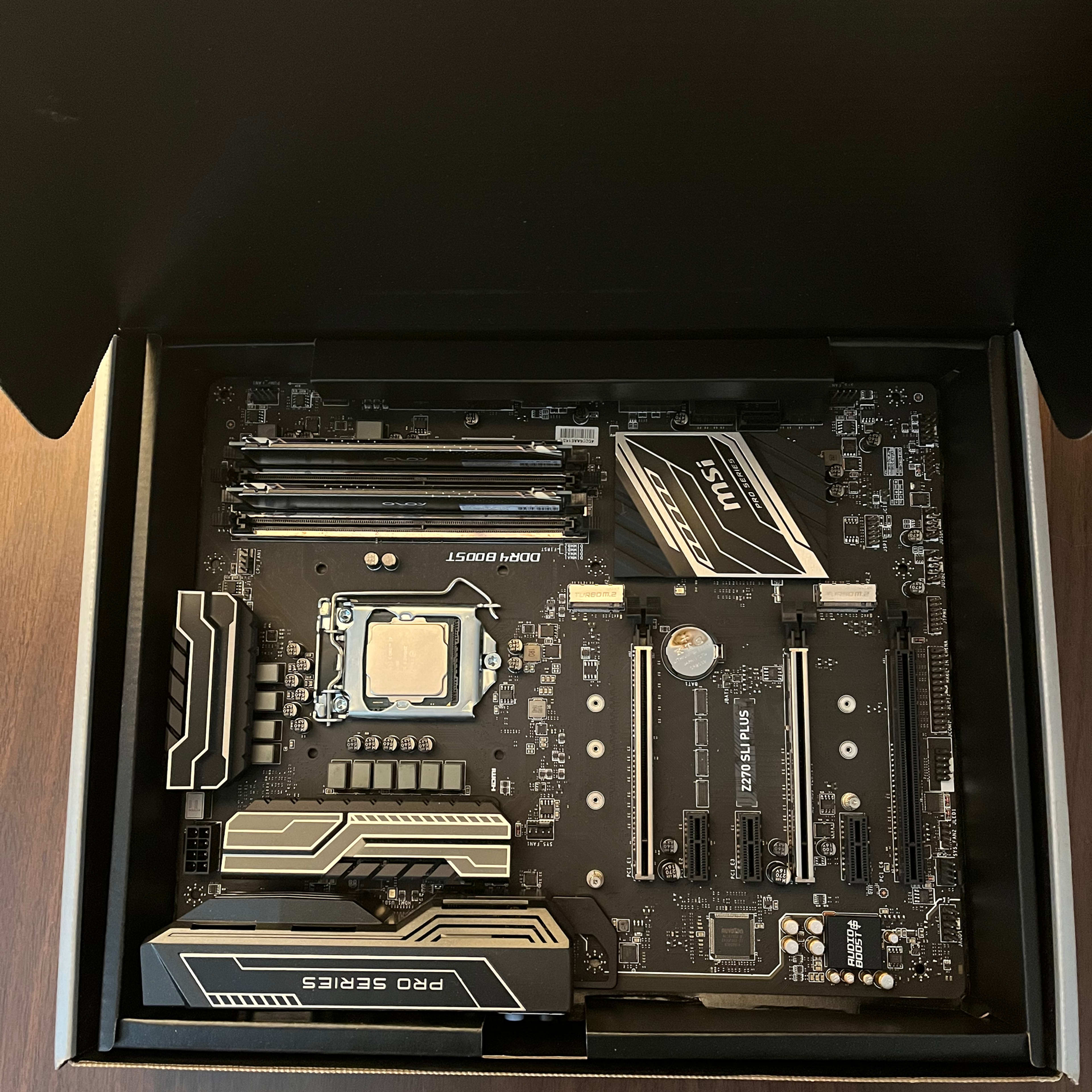 MSI Z270 SLI PLUS | I7-7700K | 16GB 3200MHz DDR4 | Latest