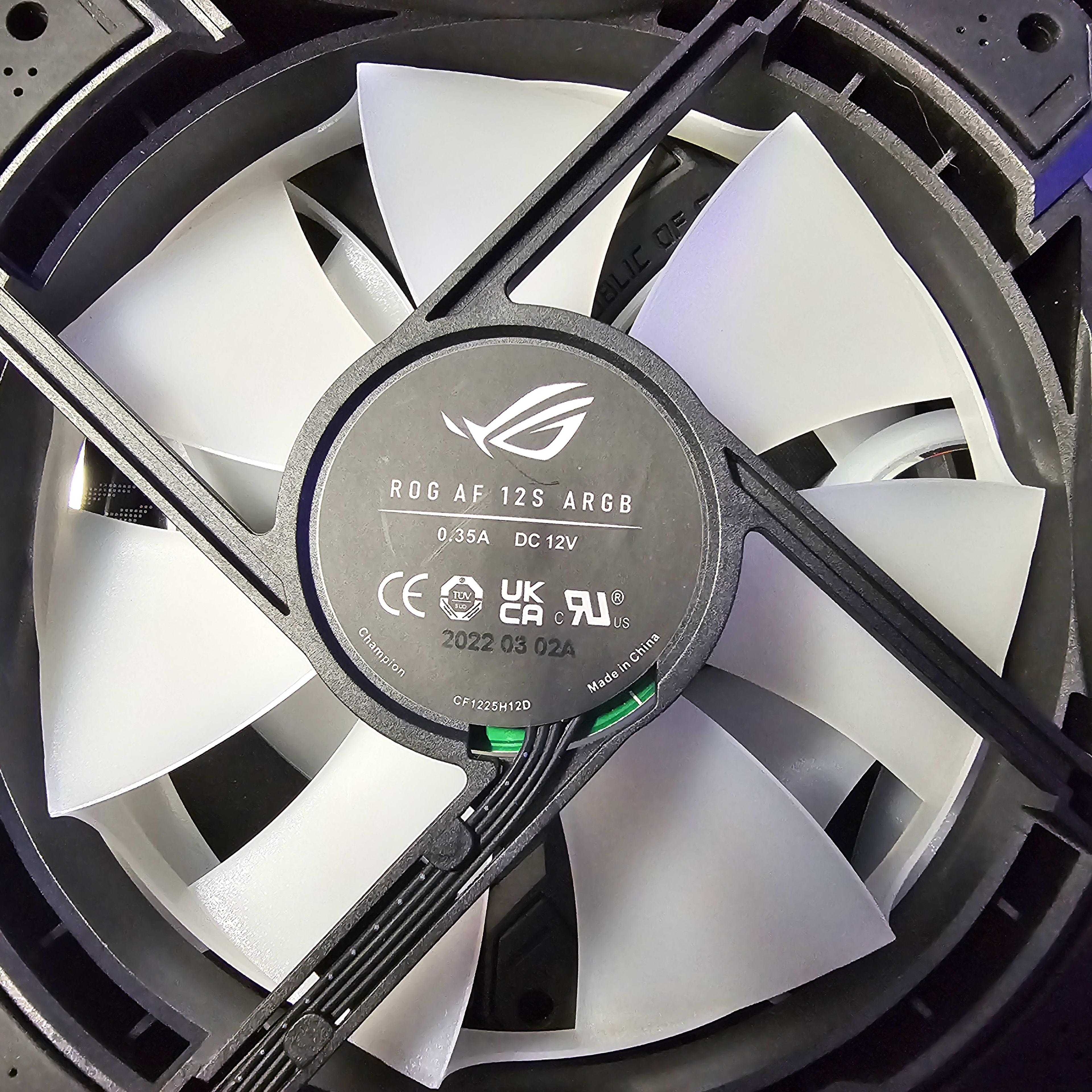 EVA01 Case Fans //  ASUS ROG AF 12S ARGB BLACK, Set of 3