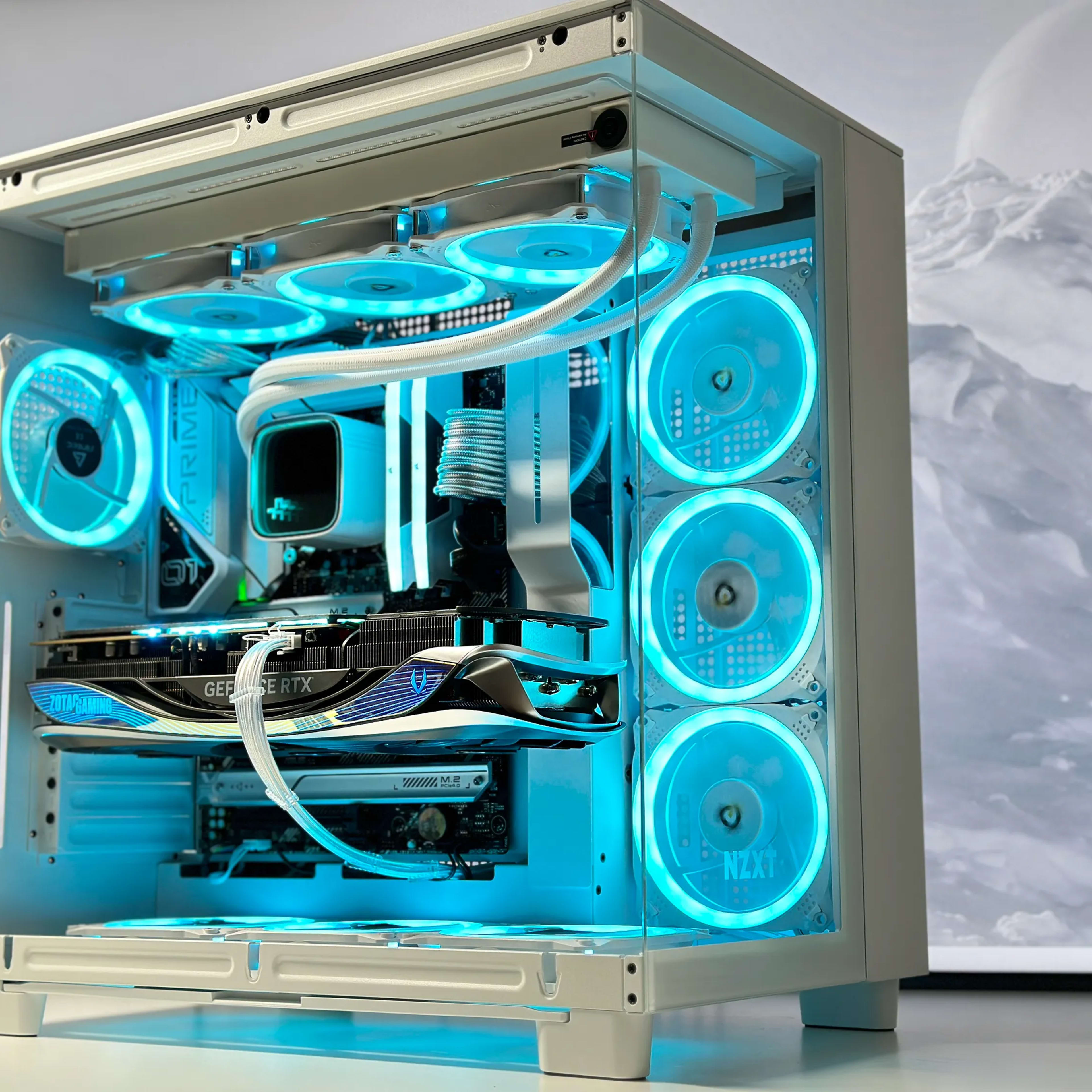 🥶🧊❄️Mr. Freeze❄️Nvidia RTX 4080 16GB-Intel i9 12900KS 16Core-32GB DDR5 RAM-2TB NVME