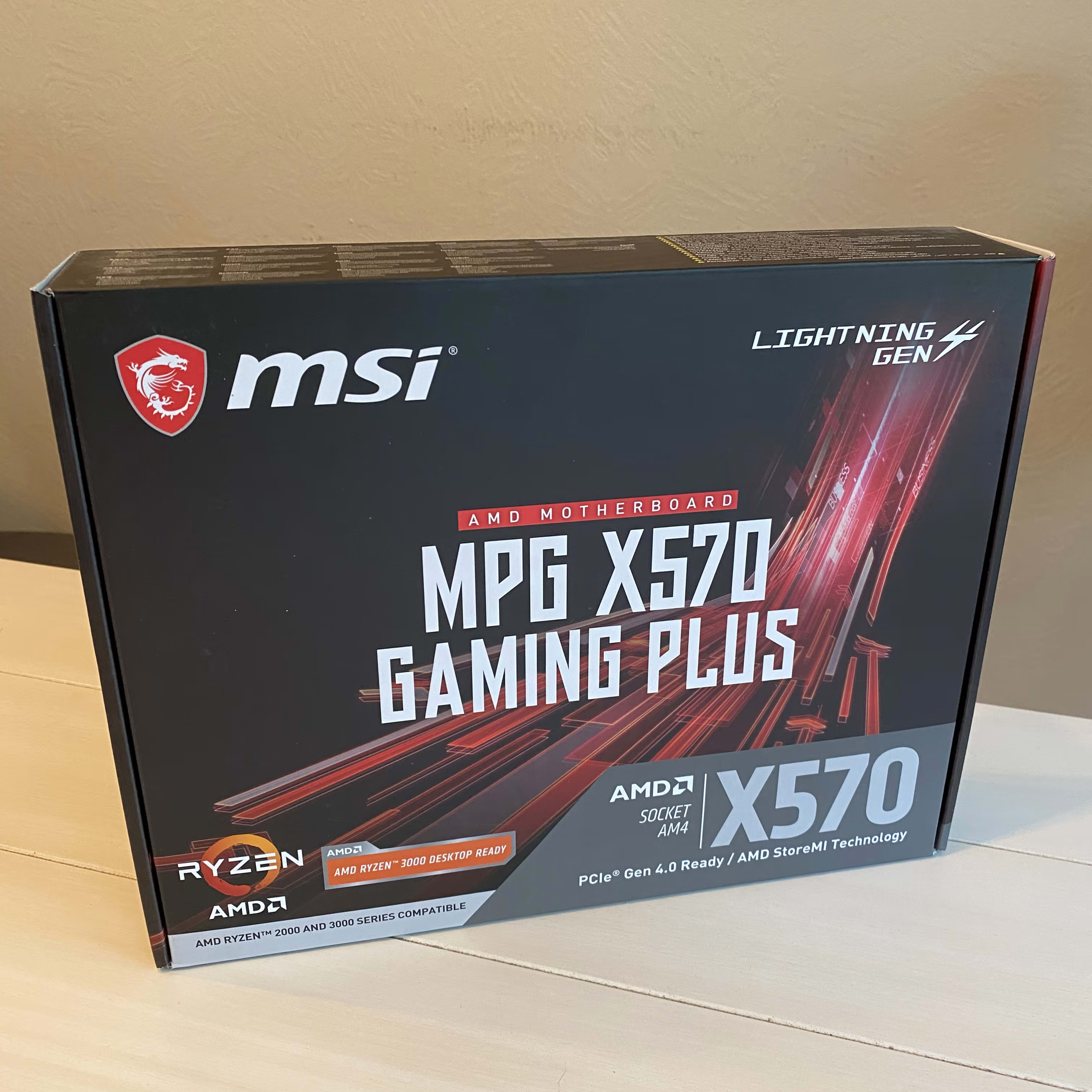 MSI MPG X570 GAMING PLUS AM4 ATX AMD Motherboard 