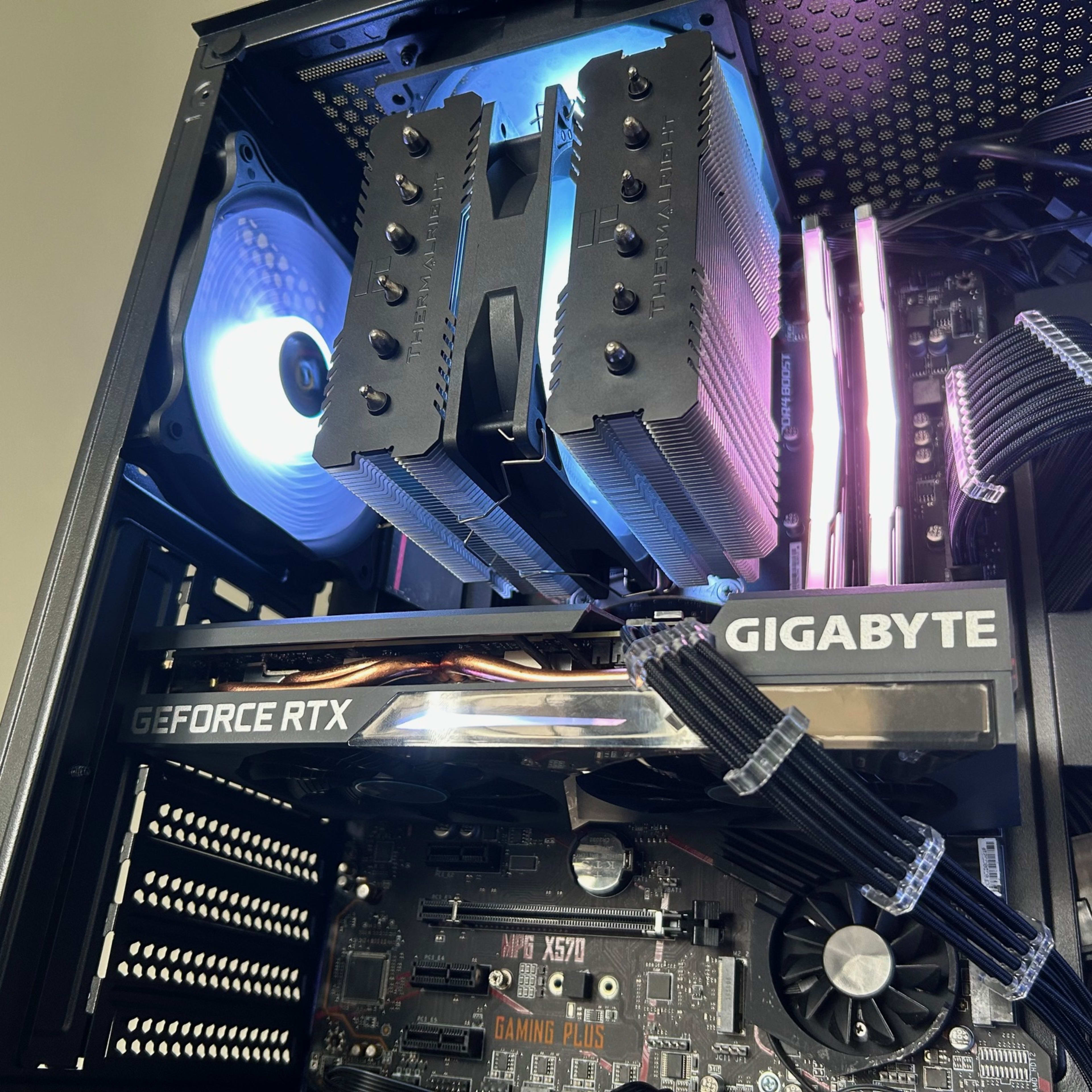 ゲーミング PC Ryzen 7 3700X nVIDIA RTX 3060Ti 1T(1000G)/SSD 32G ...