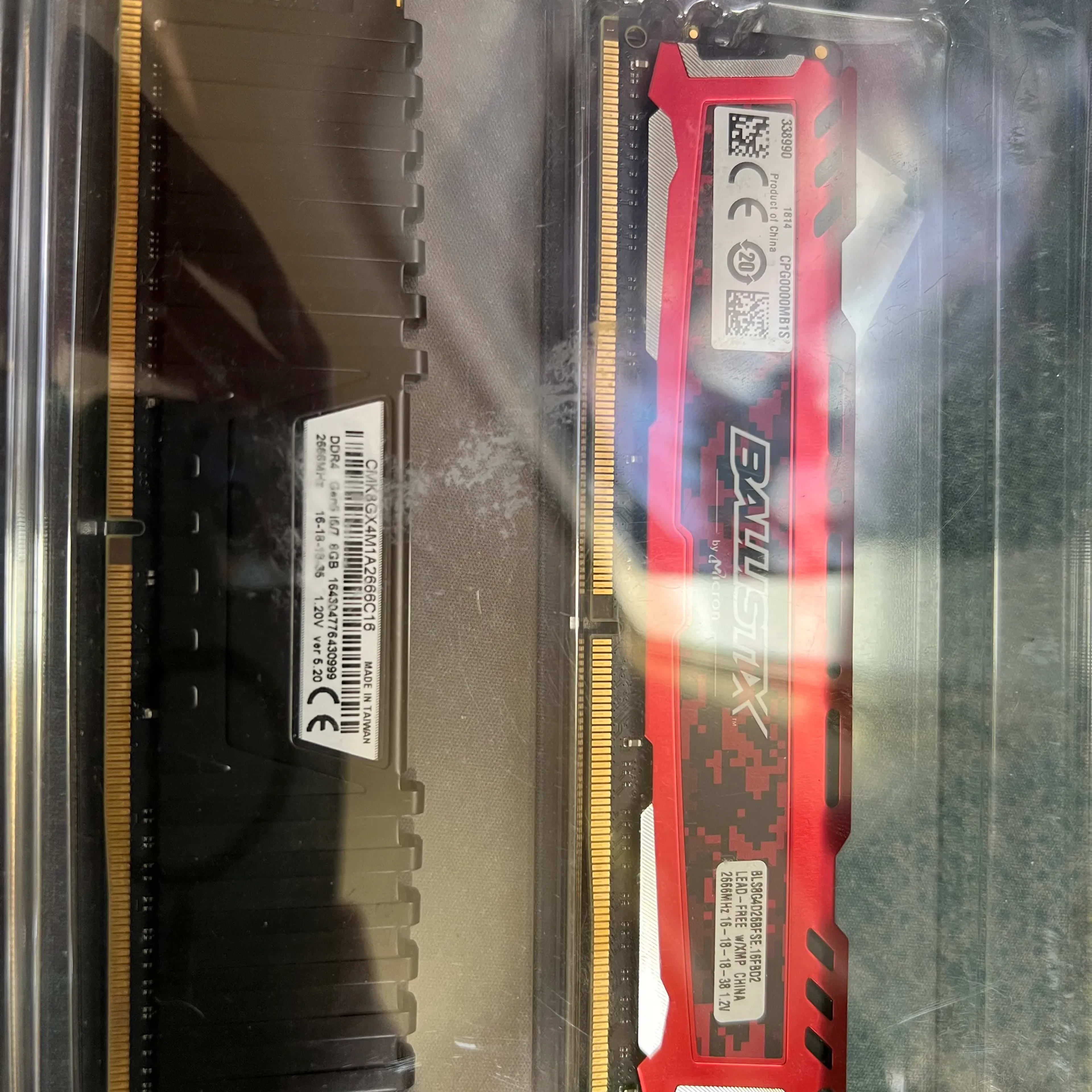 Single Sticks of RAM