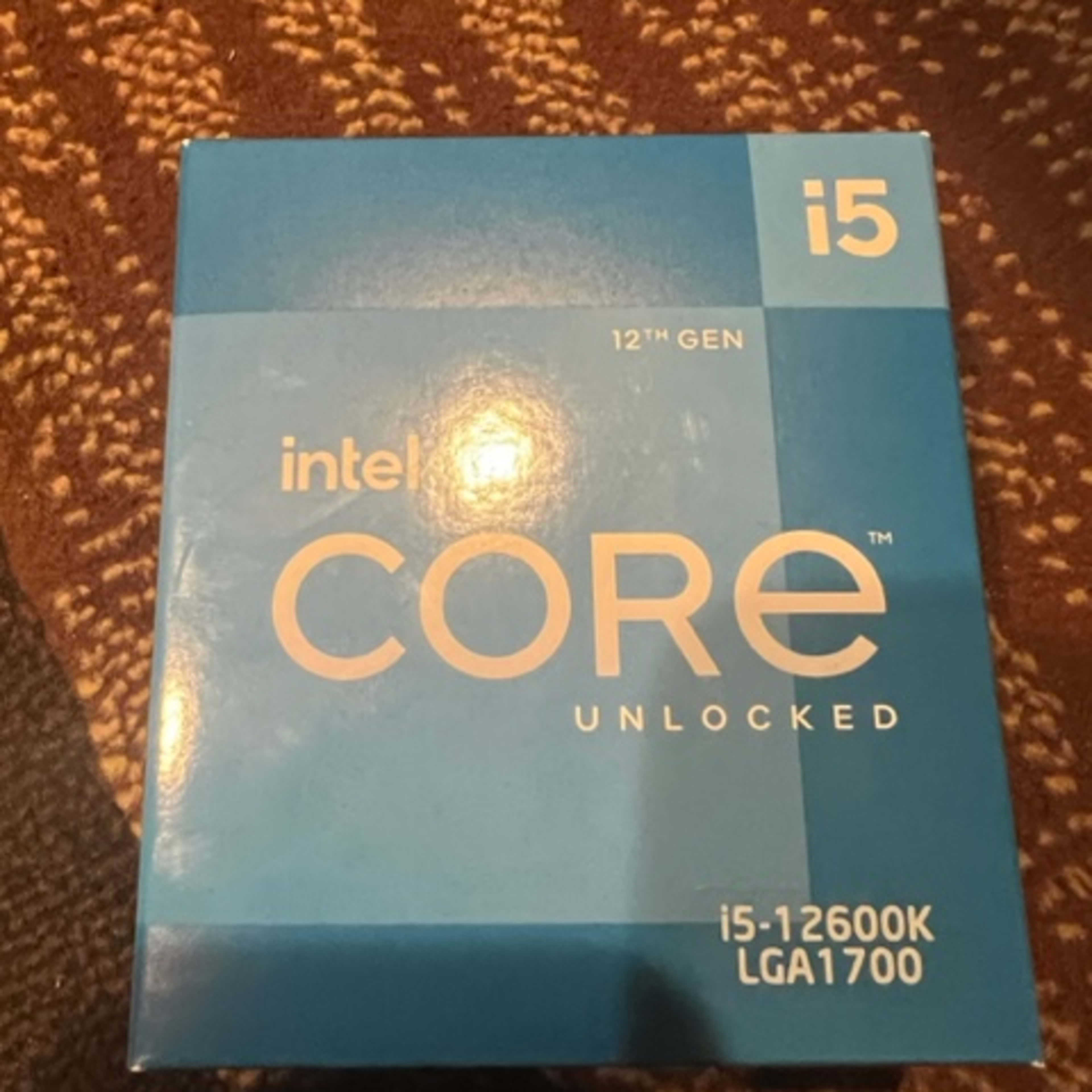 Intel i5 12600K 