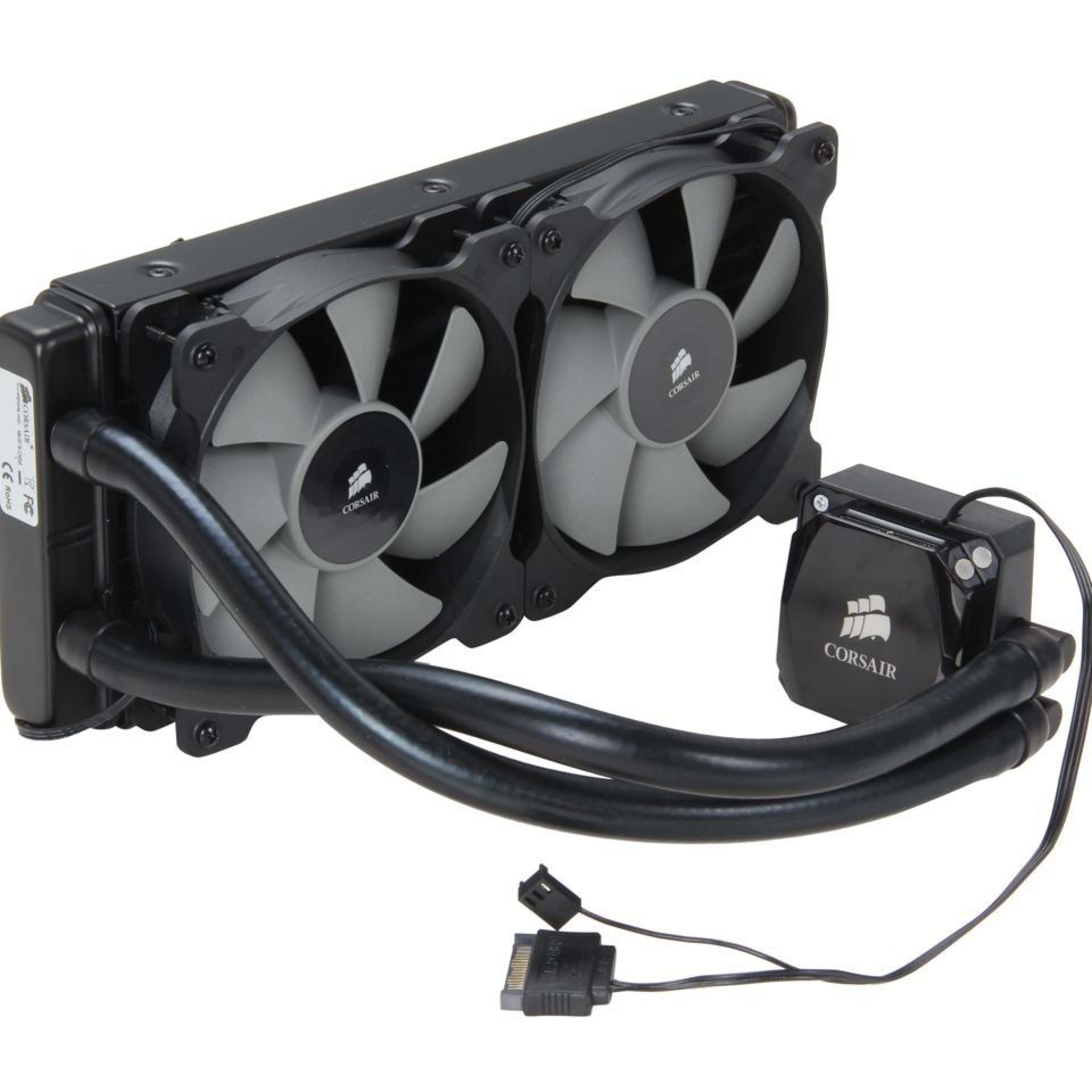 CORSAIR Hydro Series H100i Extreme Performance Water/Liquid CPU Cooler. 240mm