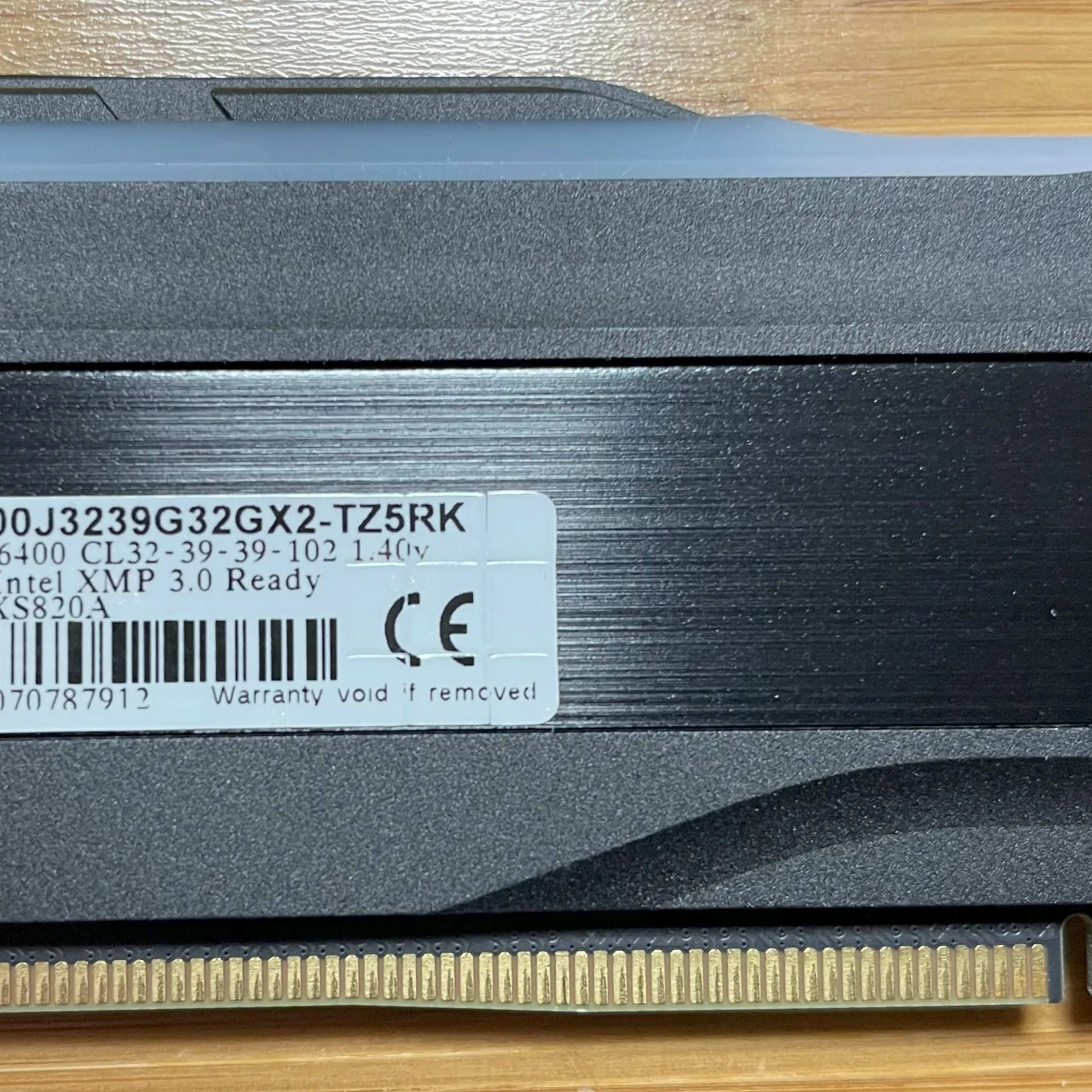 G.SKILL F5-6400J3239G32GX2-TZ5RK (DDR5 PC5-51200 32GB 2枚組