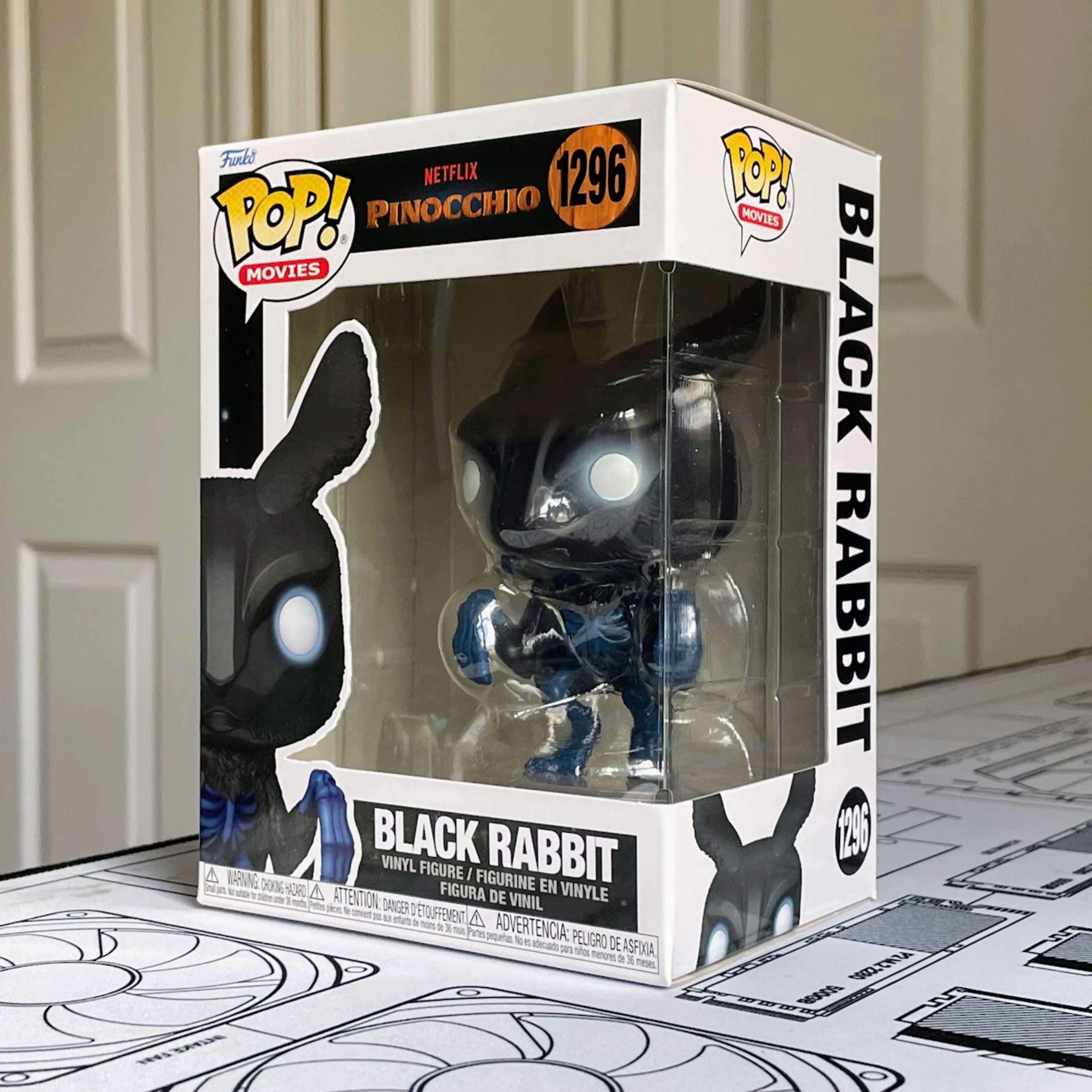 Funko Pop! Movies: Netflix Pinocchio - Black Rabbit