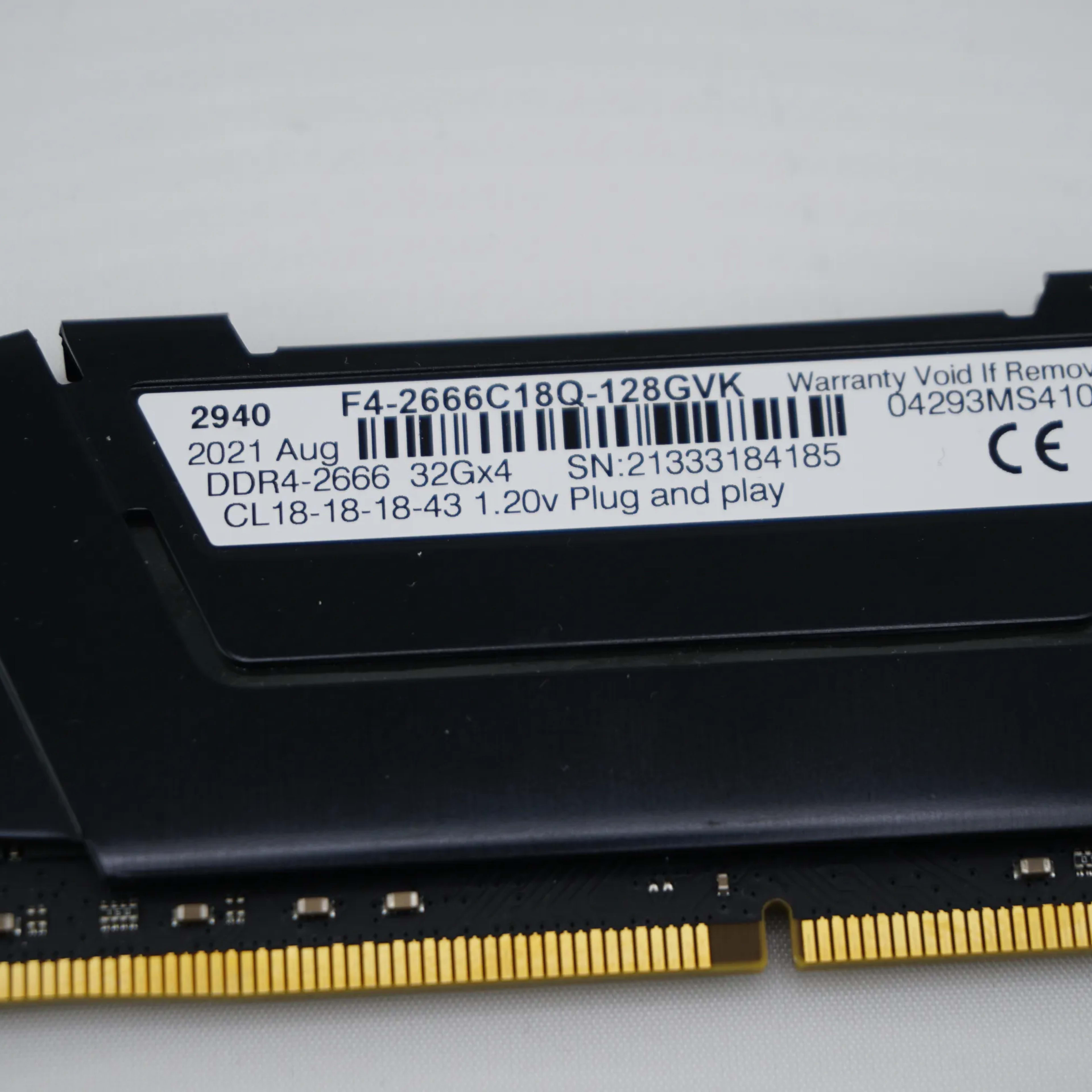 【G.Skill DDR4 128GB】F4-2666C18Q-128GVK F4-2666C18Q-128GVK - Overview - G.SKILL International