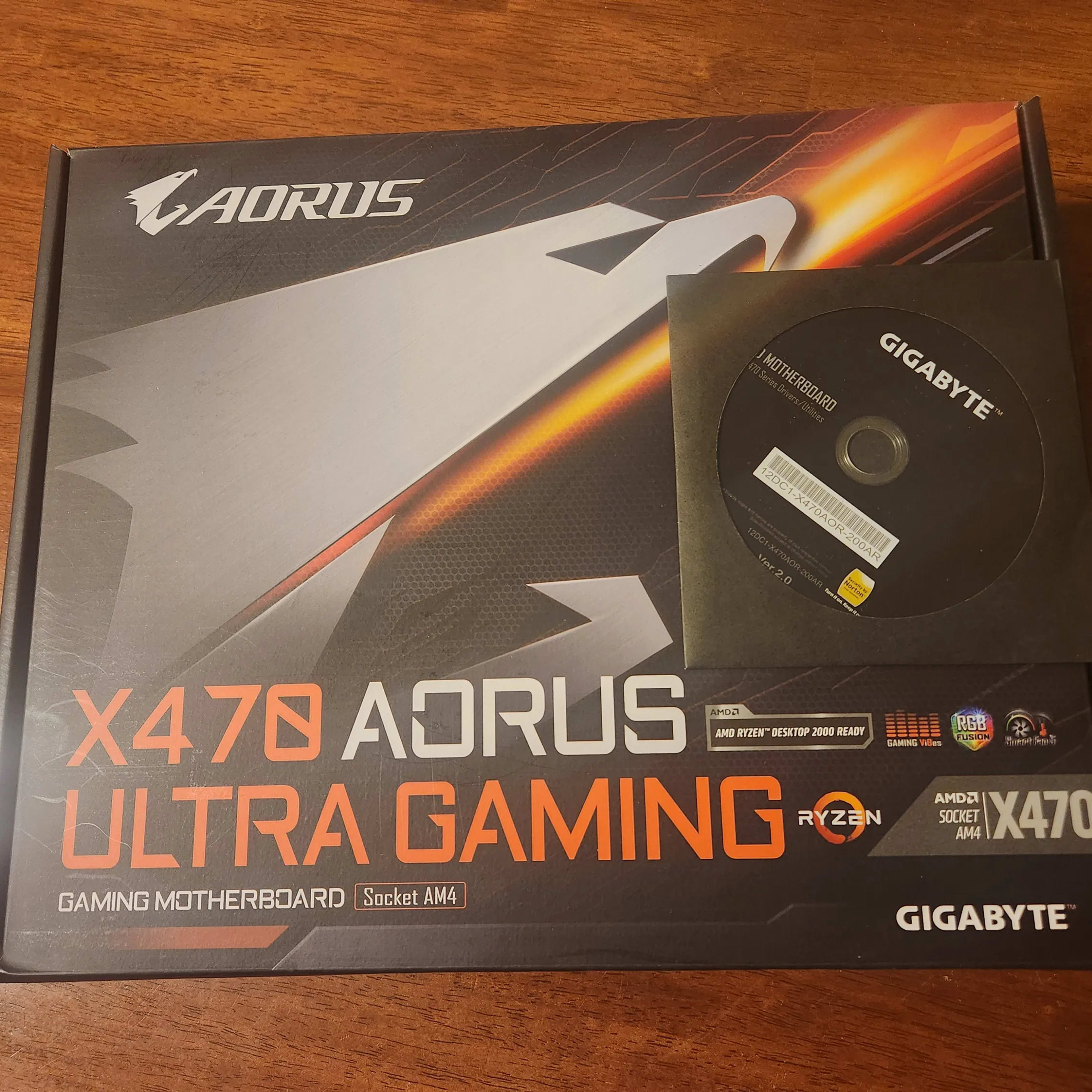 GIGABYTE X470 AORUS Ultra Gaming AM4 ATX AMD Motherboard Socket Ryzen