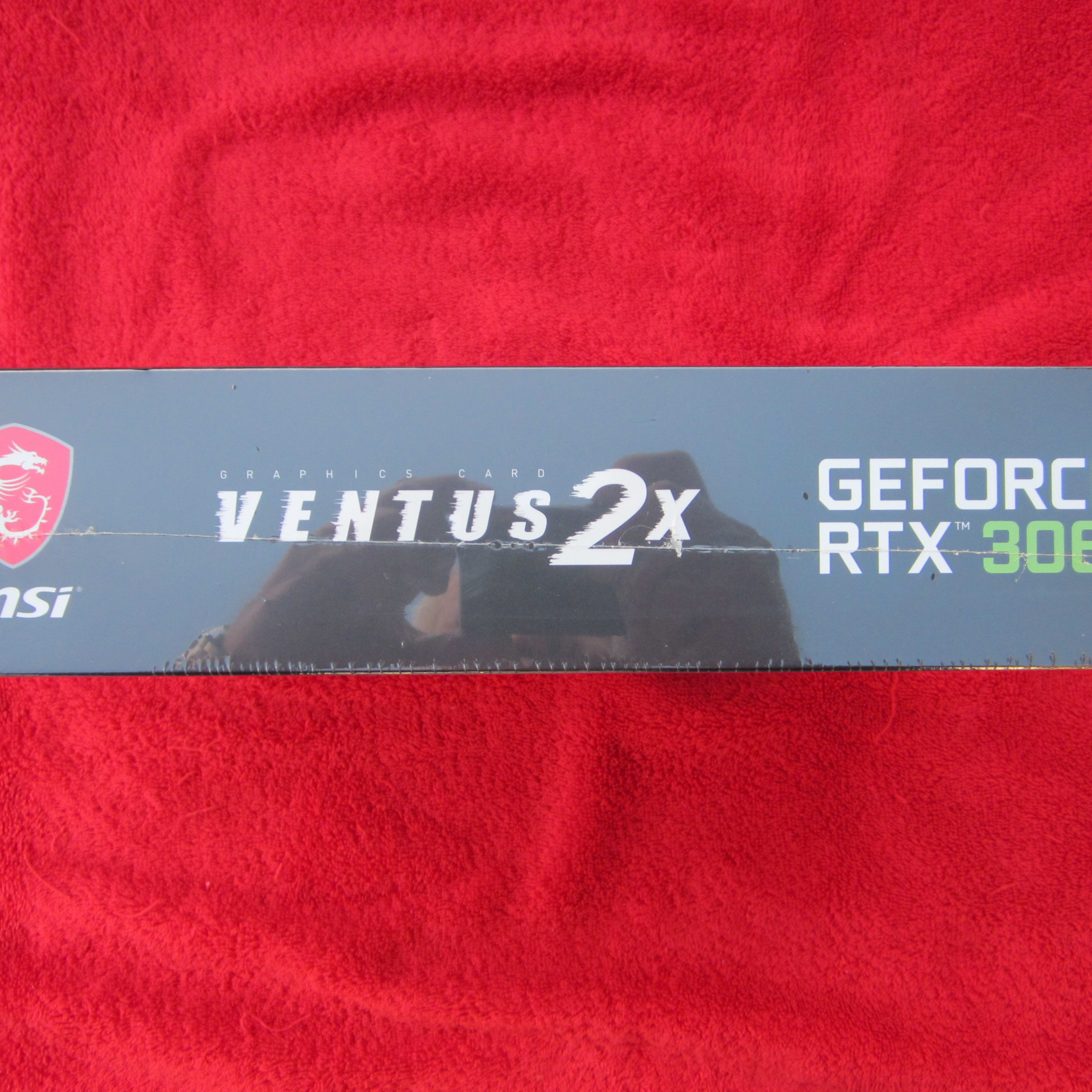 NEW! MSI NVIDIA RTX 3060 12GB Ventus 2X OC PCIe 4.0 Video Card