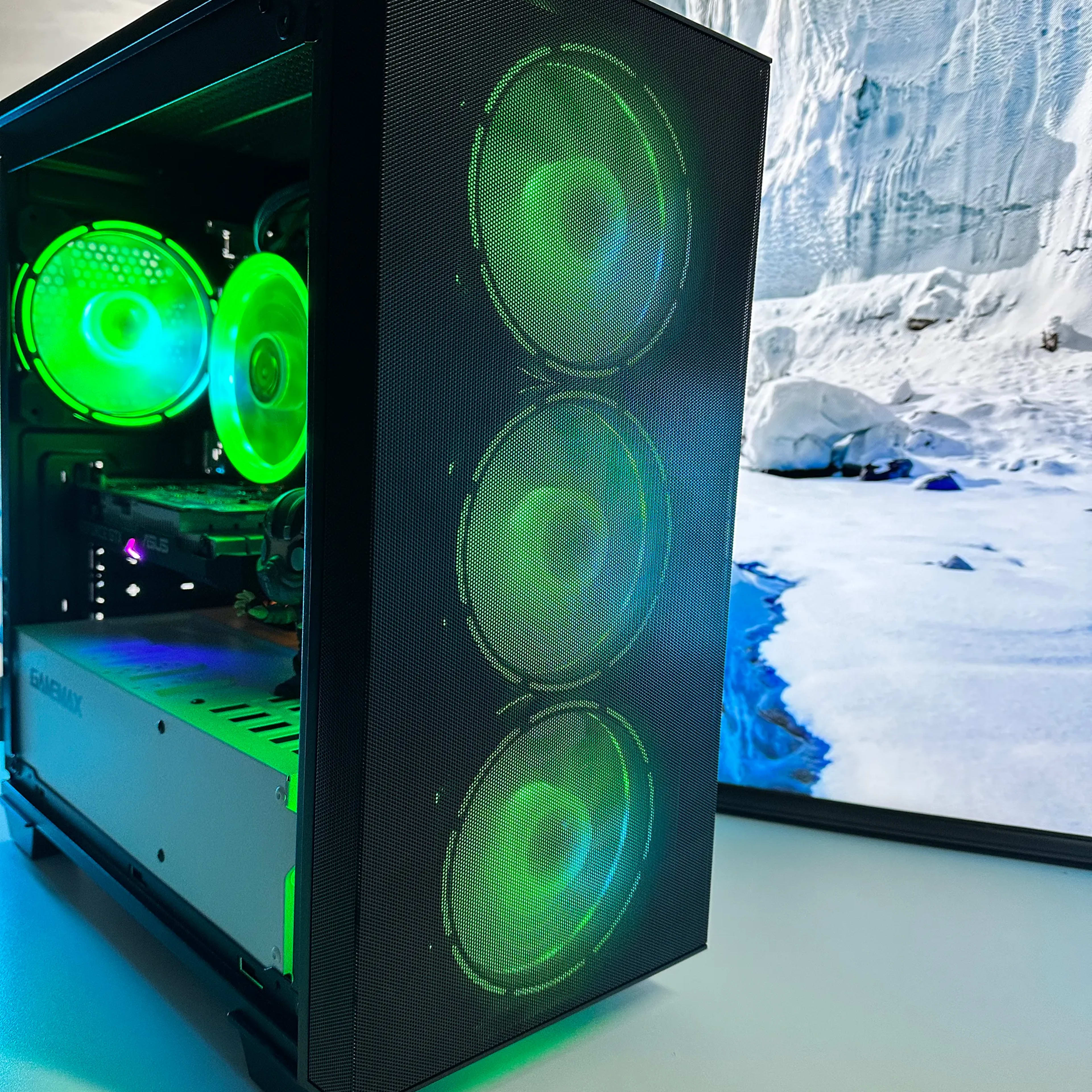 Sub Zero Gaming PC Nvidia GTX 1650 4GB AMD Ryzen 5 1600 512GB NVME SSD 16GB DDR4 RAM Jawa