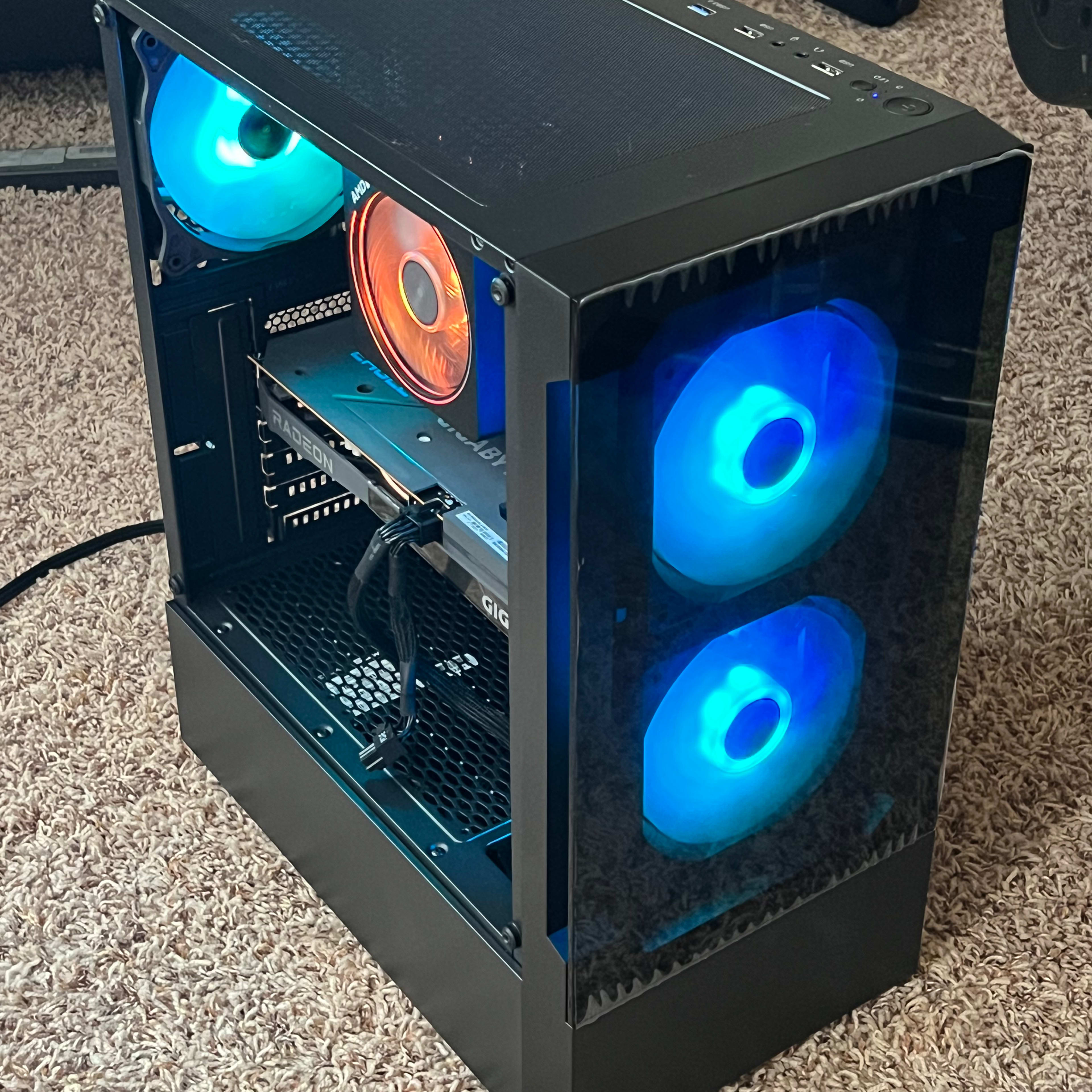 3700x, rx 6600, 32GB Ram, 1tb storage, led Gaming desktop, pc | Jawa