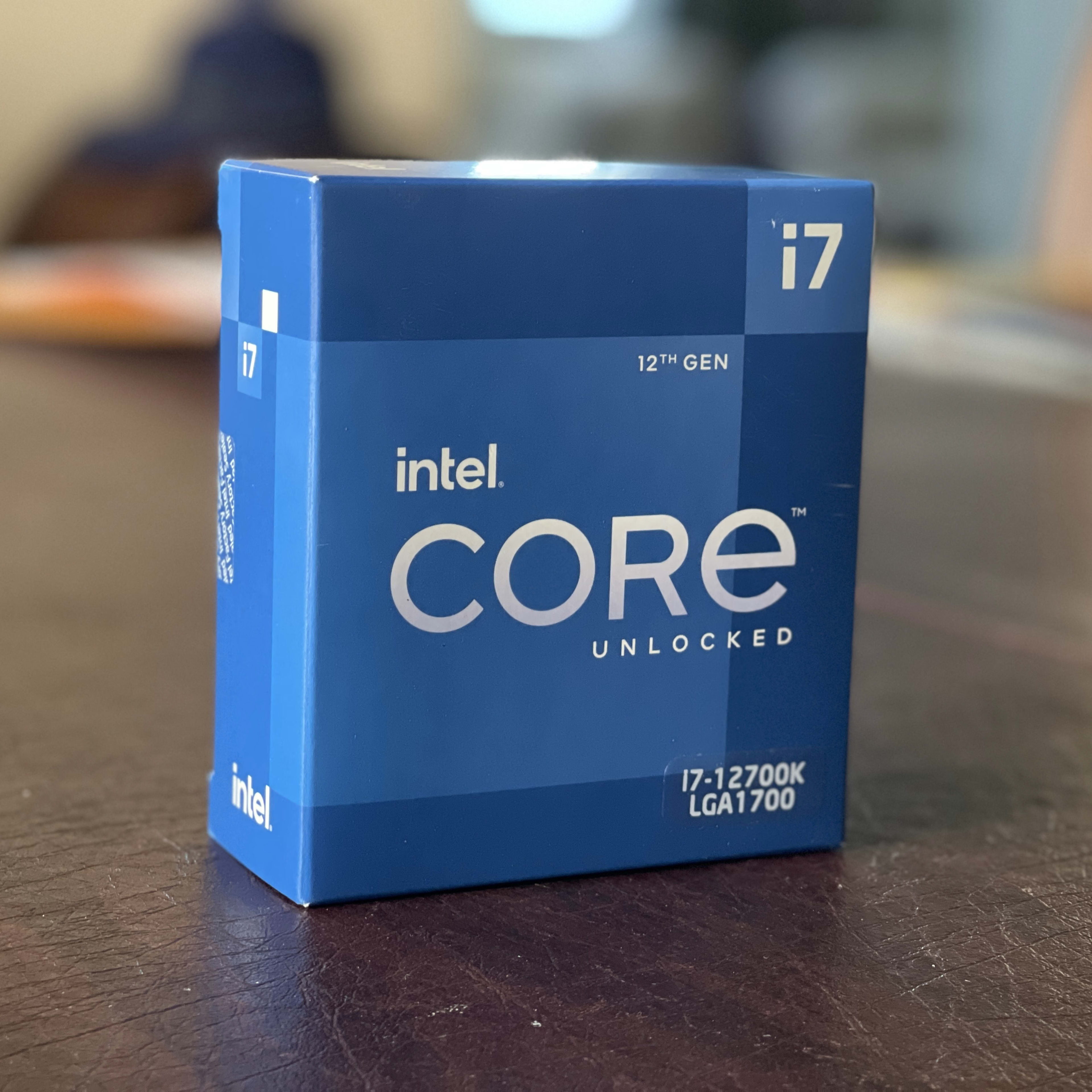Sealed 12700K - Intel Core i7 12700K 12th Gen Alder Lake 12 Sealed 12700K - Intel Core i7 12700K 12th Gen Alder Lake 12